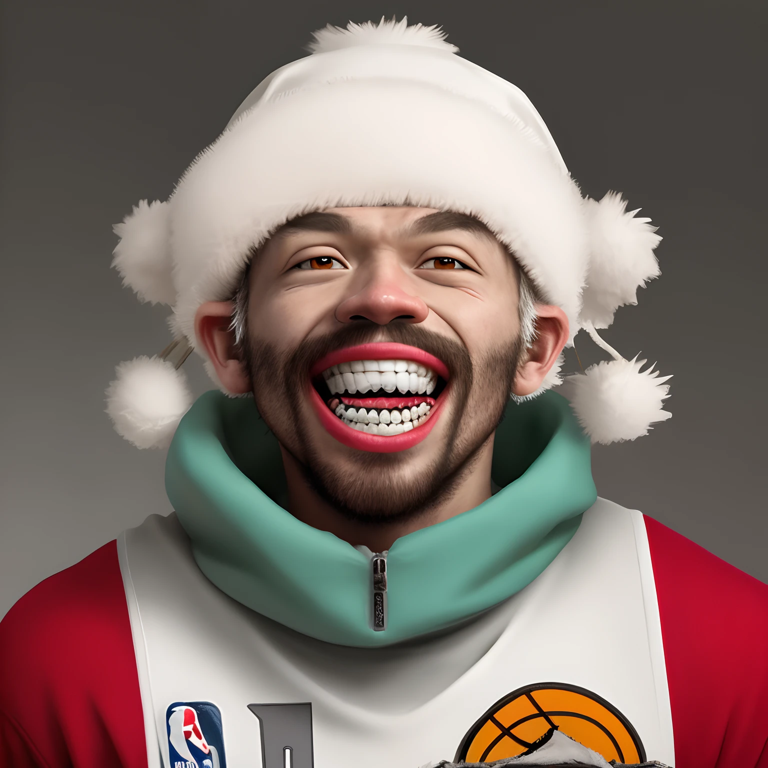 Ugly Eskimo man with a cavity in the NBA