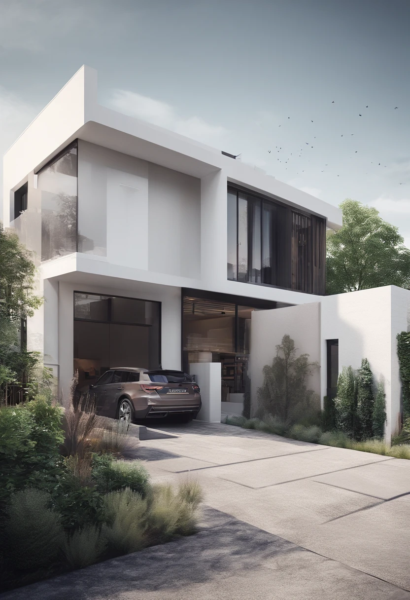 galleries＋Residential houses＋atelier＋car park１tw＋Bicycle parking５tw