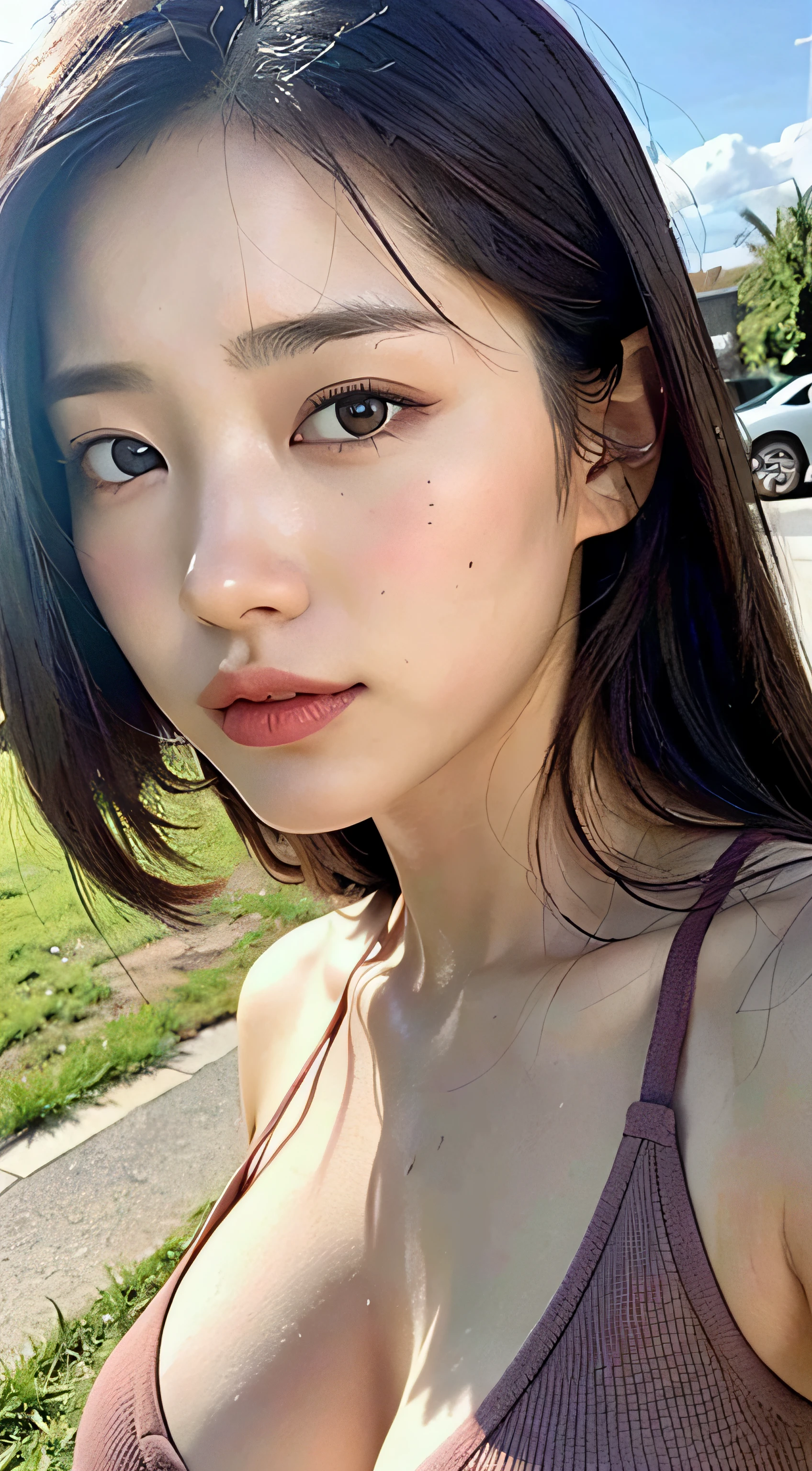 Lisa, Lalisa Manoban, Lisa Blackpink, 1 girl, beautiful girl, 14 years old, teen girl, young, dark brown hair, ((Long hair, Big breasts :1.2)), nude, naked, large breasts, big breasts, big , huge , slim, sexy, half body, ((outdoor: 1.3, City Street: 1.2)), ((Best quality, 8k, Masterpiece: 1.3)), nude, pretty woman, 1 girl, lustful, (firm abs, slender figure: 1.1), nude, ultra-detailed face, detailed lips, Highly Detailed Face and Skin Texture, detailed eyes, nude, double eyelid, sharp focus: 1.2, Beautiful Women with Perfect Figure: 1.4, nude, Slim abs: 1.1, nude, Ultra-fine face, Fine eyes, nude, ((Big breasts :1.2)), realistic, nude, high resolution: 1.3, Super thin face and eyes, Lisa, Lalisa Manoban, Lisa Blackpink, 1 girl, beautiful girl, 14 years old, teen girl, young, dark brown hair, ((Long hair, Big breasts :1.2)), nude, naked, large breasts, big breasts, big , huge , slim, sexy, half body, ((outdoor: 1.3, City Street: 1.2)), ((Best quality, 8k, Masterpiece: 1.3)), nude, pretty woman, 1 girl, lustful, (firm abs, slender figure: 1.1), nude, ultra-detailed face, detailed lips, Highly Detailed Face and Skin Texture, detailed eyes, nude, double eyelid, sharp focus: 1.2, Beautiful Women with Perfect Figure: 1.4, nude, Slim abs: 1.1, nude, Ultra-fine face, Fine eyes, nude, ((Big breasts :1.2)), realistic, nude, high resolution: 1.3, Super thin face and eyes,