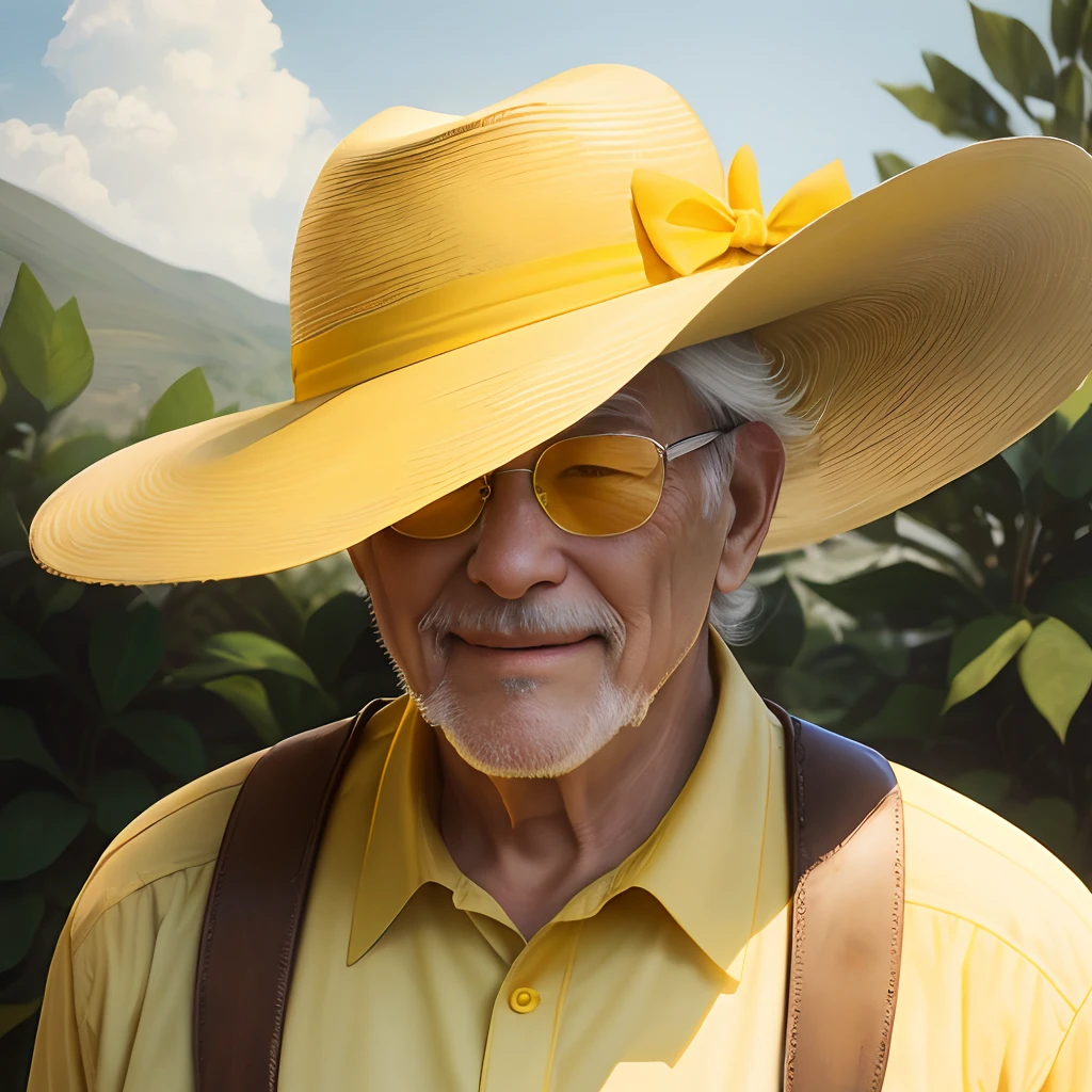 Uncle in the yellow hat