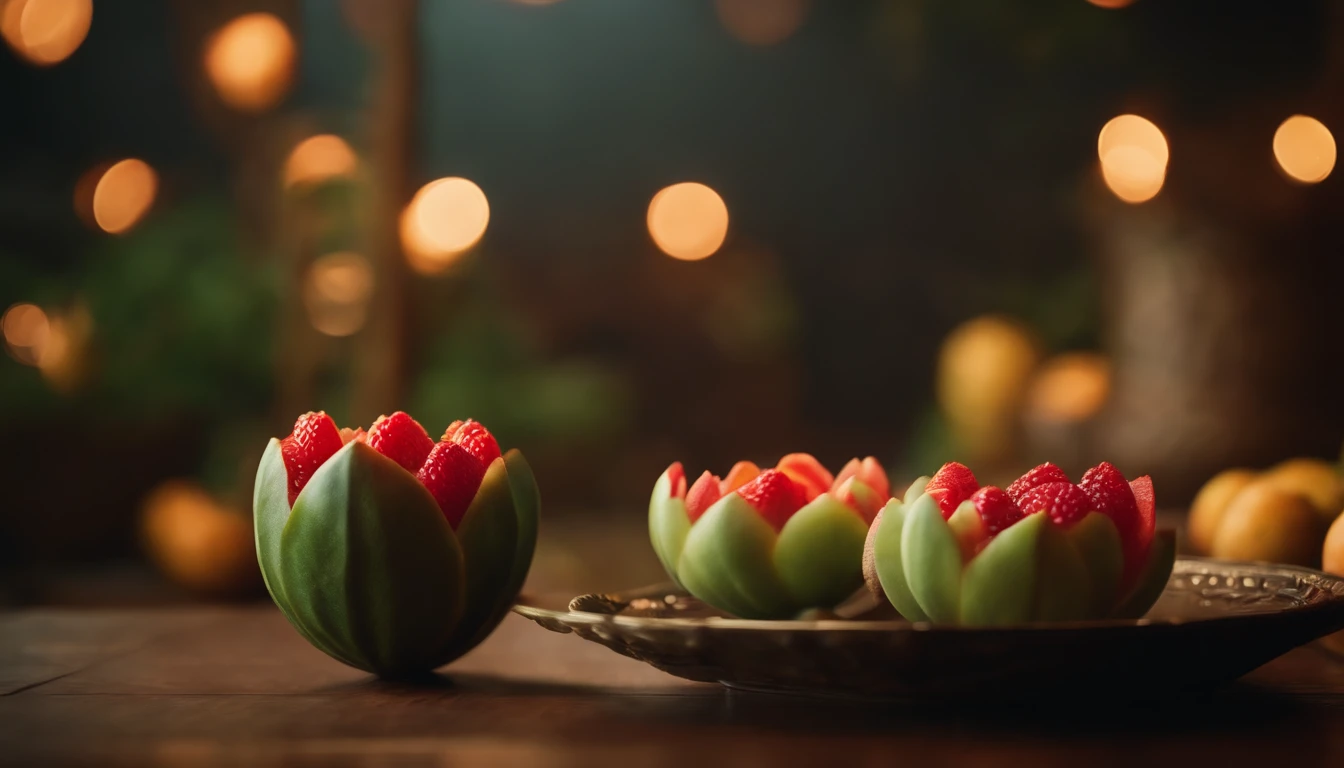Fruit lotus mist Dragon palace fruit