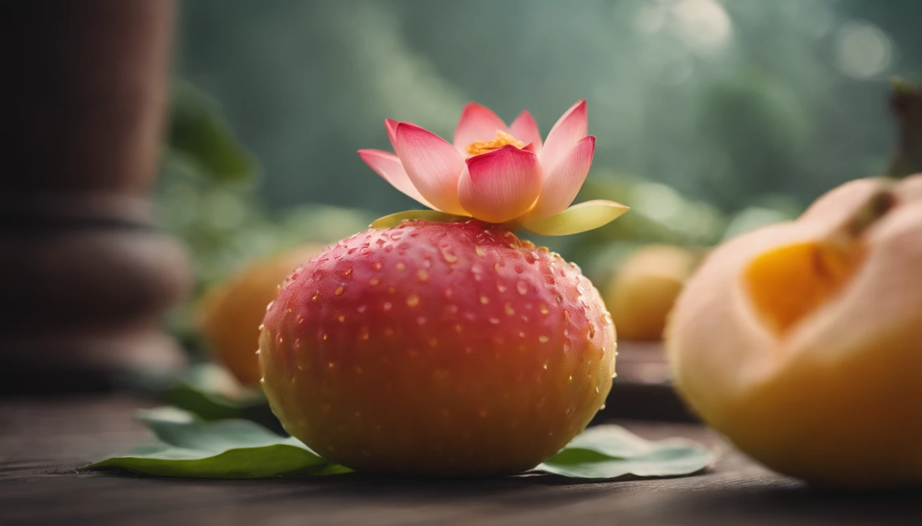 Fruit lotus mist Dragon palace fruit