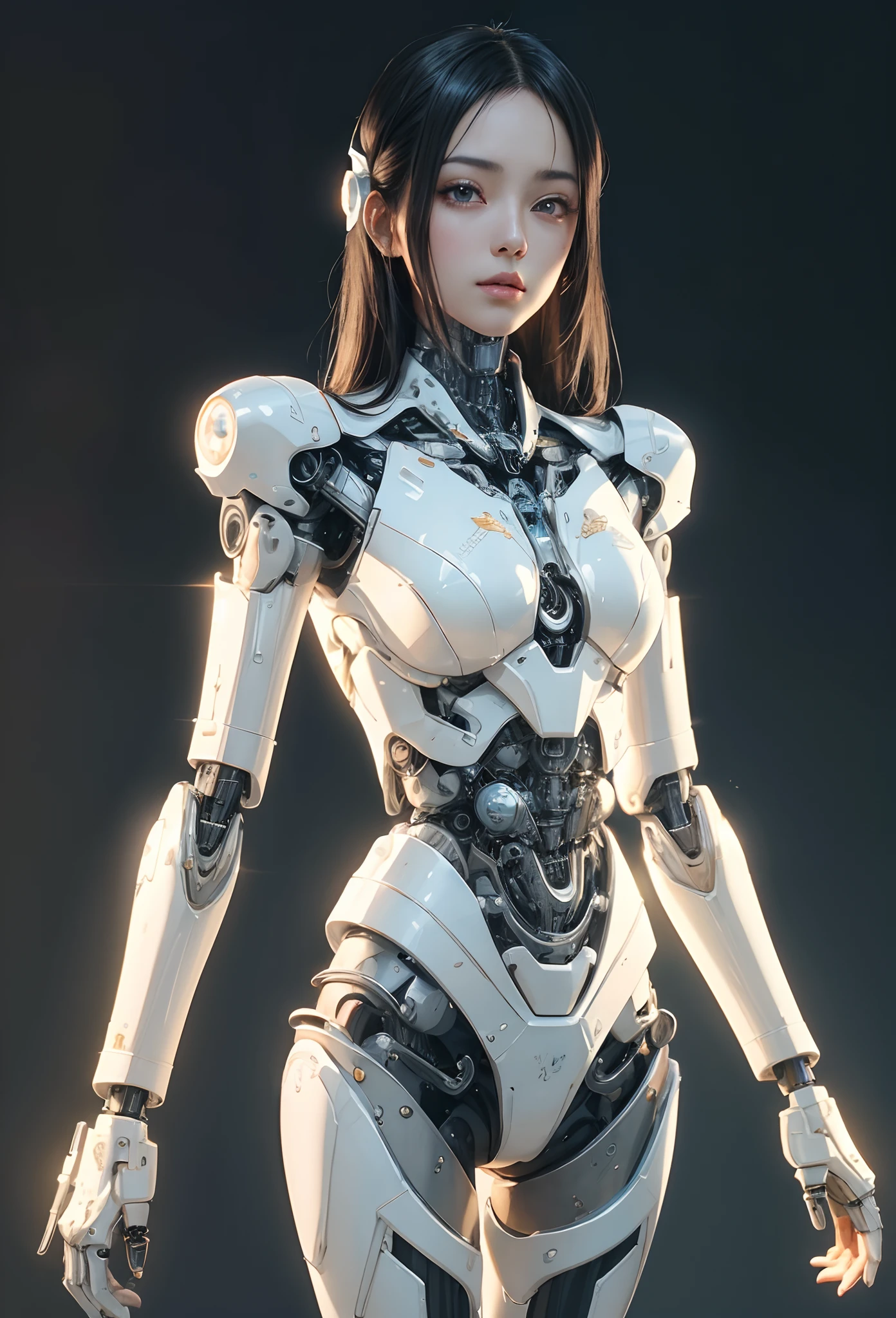 (Detailed illustrations,Very detailed and detailed drawing,Delicate lines with slow and rapid,Realistic texture expression),[Color tressed main line],[Briefing Room Background],([HENTAI] ANIME (JapaneseGirl (Beautiful fece) Cyborg ) [Wild Hair]) well-muscled [[KARATE]] Both arms of the machine [Built-in V8 engine:0.3],(Black leather jacket) ([a tiger] Translucent rubber inner) [Tiger Stripe],[[Chrome coating:0.5]],(Science Fiction Mechanical [Bioengineering]),(Intricate and beautiful decoration [Dense detail]),(Fine and beautiful skin expression [Transparency]),[Perfect eye details (Iris beautifully drawn in every detail)[Jewel-like eyes]],[long and beautiful eyelashes],[Meticulously drawn hair [More on beautiful and shiny hair]],(Perfect hand details [Beautiful fingers without breakdowns [Beautiful nails]]),(Perfect Anatomy (Perfectly proportioned)) [[Full body like]],[Ideal color coordination(Accurate simulation of light-material interactions)],(HighQuality,[Precision Detail] hight resolution,(detaileds,high-detail)),[Visual art that conveys a sense of narrative].
