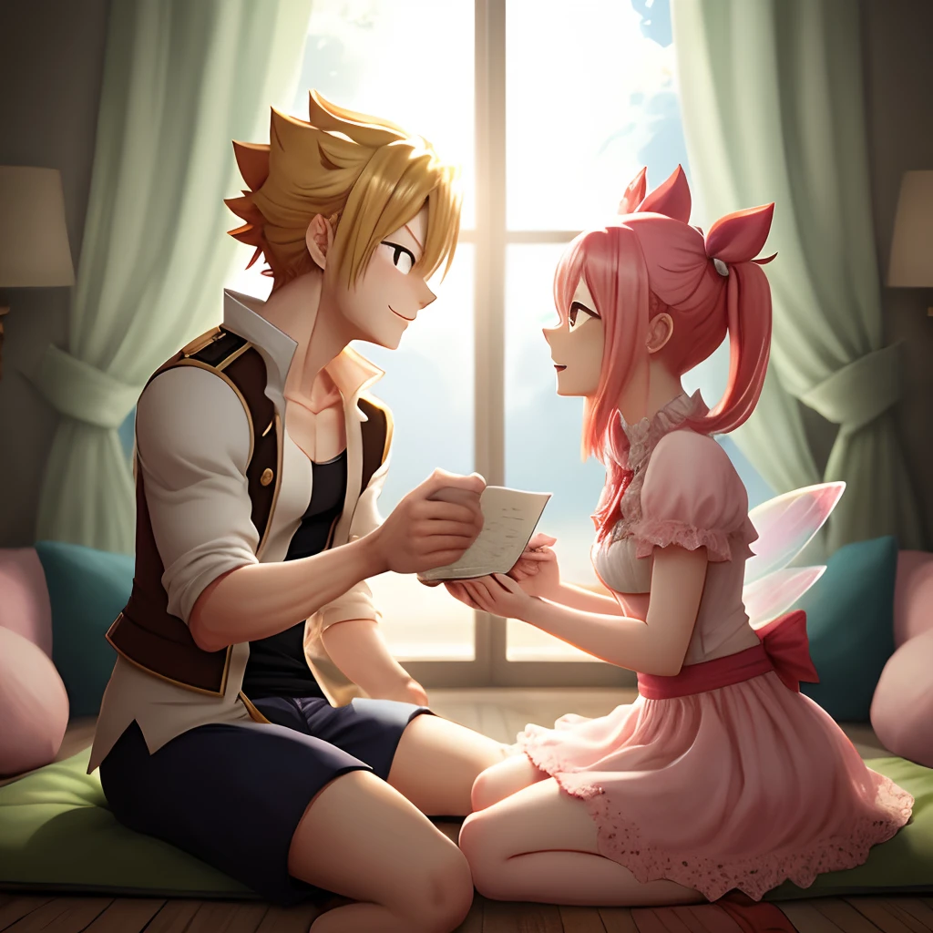 Natsu y Lucy Fairy Tail