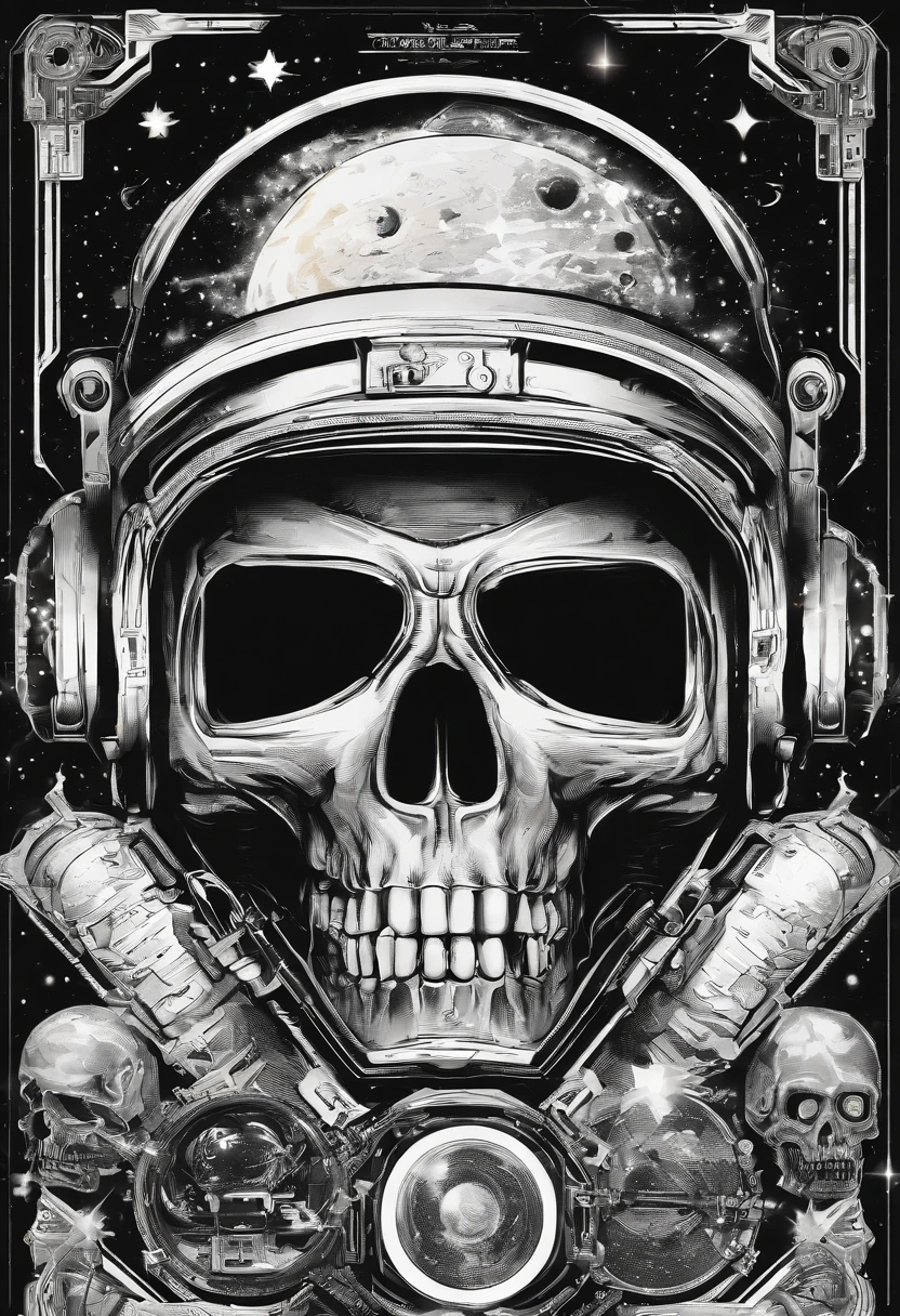 Tattoo poster, Ventanger, Dark art, skull, propaganda, Banner, Poster old