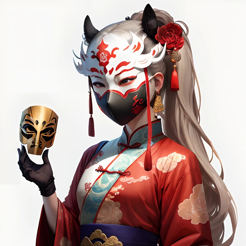 Draw a one-of-a-kind mask,I hope that this unique mask will incorporate Chinese elements and Peking Opera elements,Showcasing a unique style。We can add traditional Chinese patterns to mask designs、Colors and patterns,Match the classic looks and elements of Peking Opera characters,Create masks full of culture。On coloring,We can adopt fresh and natural、A unique color combination,Make the whole mask more vivid、Interesting and good-looking。Based on these elements,I believe we can create a unique mask piece,Showcasing our creativity and aesthetics