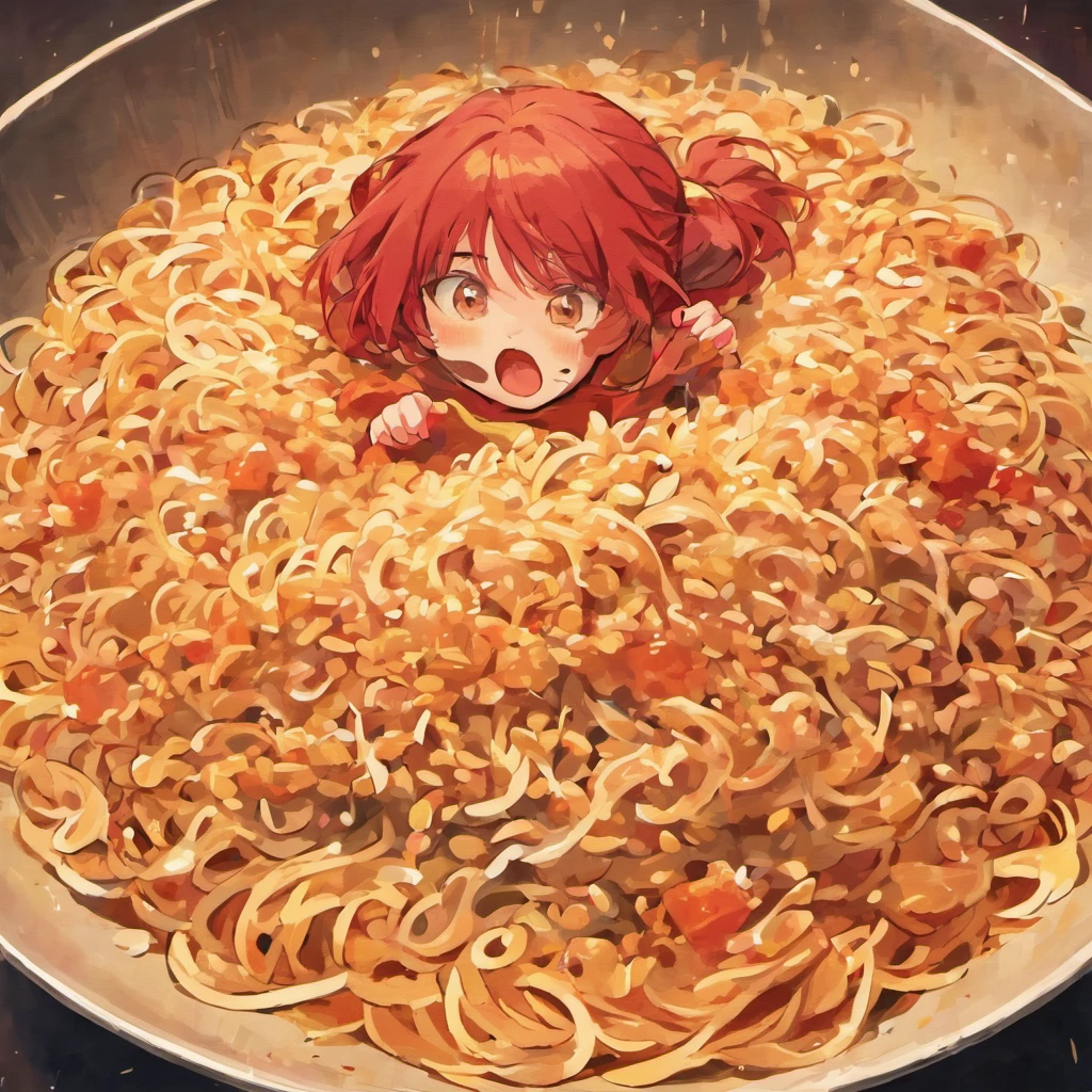 Vector illustration of a bowl of Chinese rice noodles,Very fine rice noodles are covered in sauce,Rice flour is round,There is beef in it,Lots of peppers,Lots of red oil,There are chopped green onions,Peanut rice Sauerkraut,Pick up the rice noodles with chopsticks,In a colorful animation stills style, sci fi anime, Dark red and dark amber, Qian Xuan, organic sculpting, accurate and detailed, Anime core ,32k ULTRAHD, Best quality, Masterpiece, Super detail, High details,