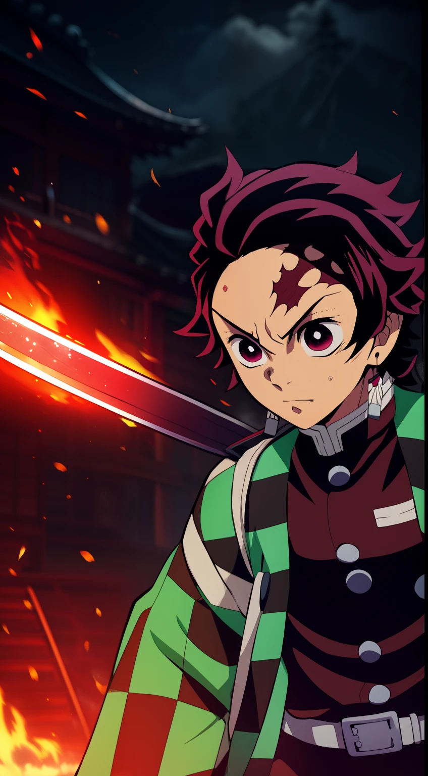 Anime character with a sword on the background of fire and water, mist, Cute guy in Demon Slayer art, Demon Slayer Art Style, demon slayer rui fanart, badass anime 8 k, Demon Slayer, Anime Key Art, 4 k manga wallpapers, kimetsu no yaiba, anime wallaper, Ultra Transparent, Ultra Detailed, very extremely beautiful, anime epic artwork, Anime Art Wallpapers 8K, Local Art