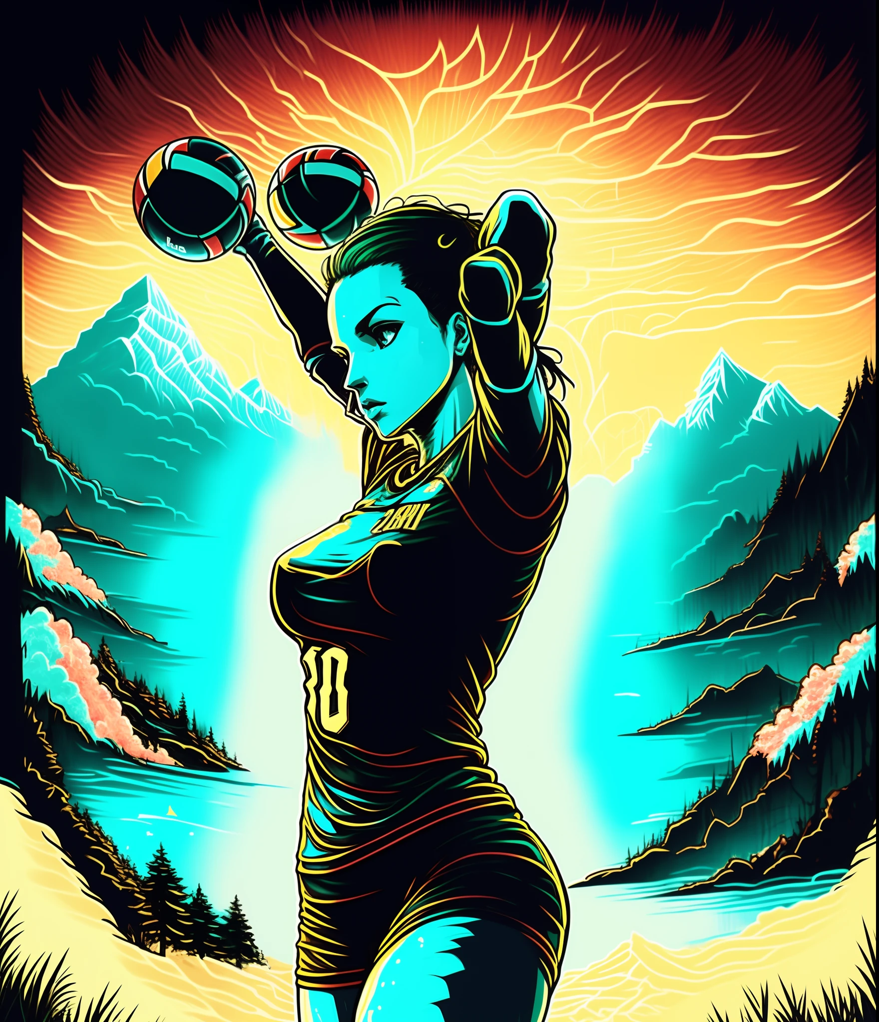 Volleyball player