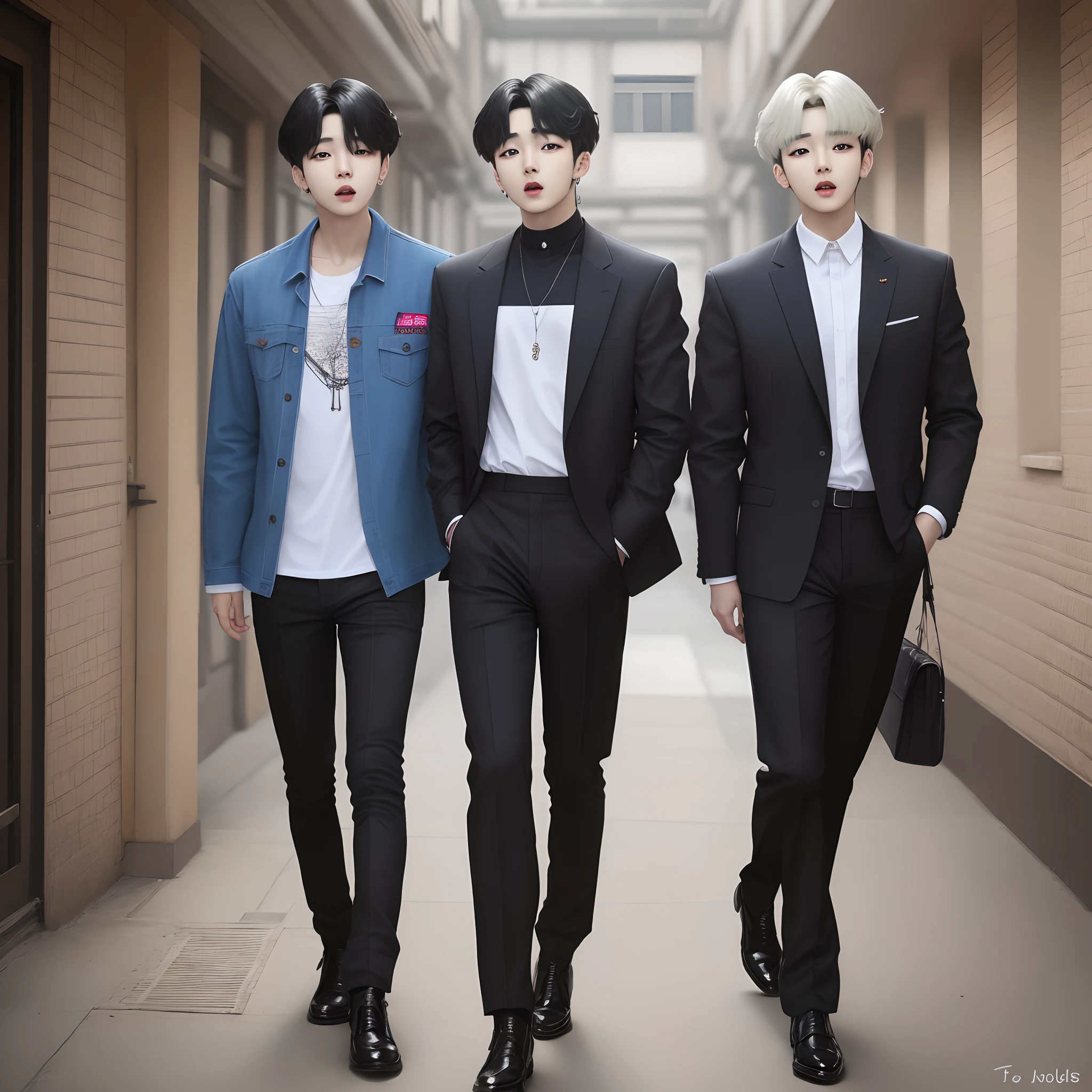 Jungkook y Taehyung de BTS