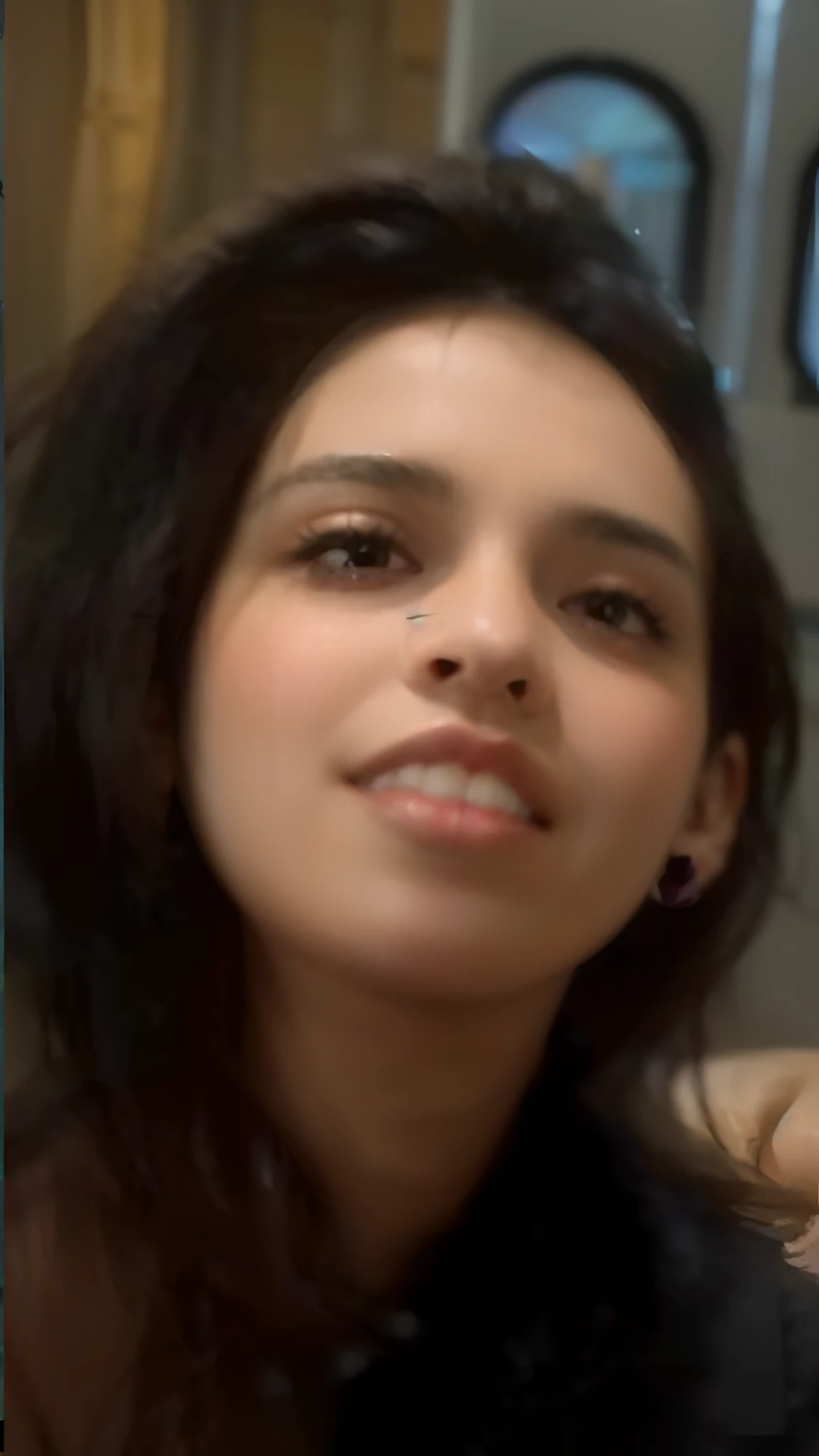 (masterpiece:1.3), (8k, photorealistic, RAW photo, best quality: 1.4), (1girl), beautiful face, (realistic face), (black hair, long hair:1.3), beautiful hairstyle, realistic eyes, beautiful detailed eyes, (realistic skin), beautiful skin, (sweater), absurdres, attractive, ultra high res, ultra realistic, highly detailed, golden ratio
