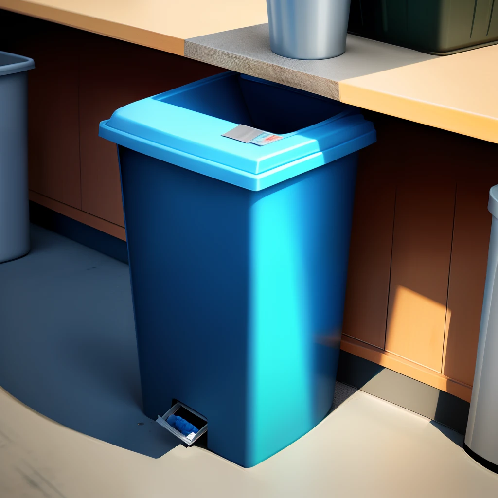 Design a trash can