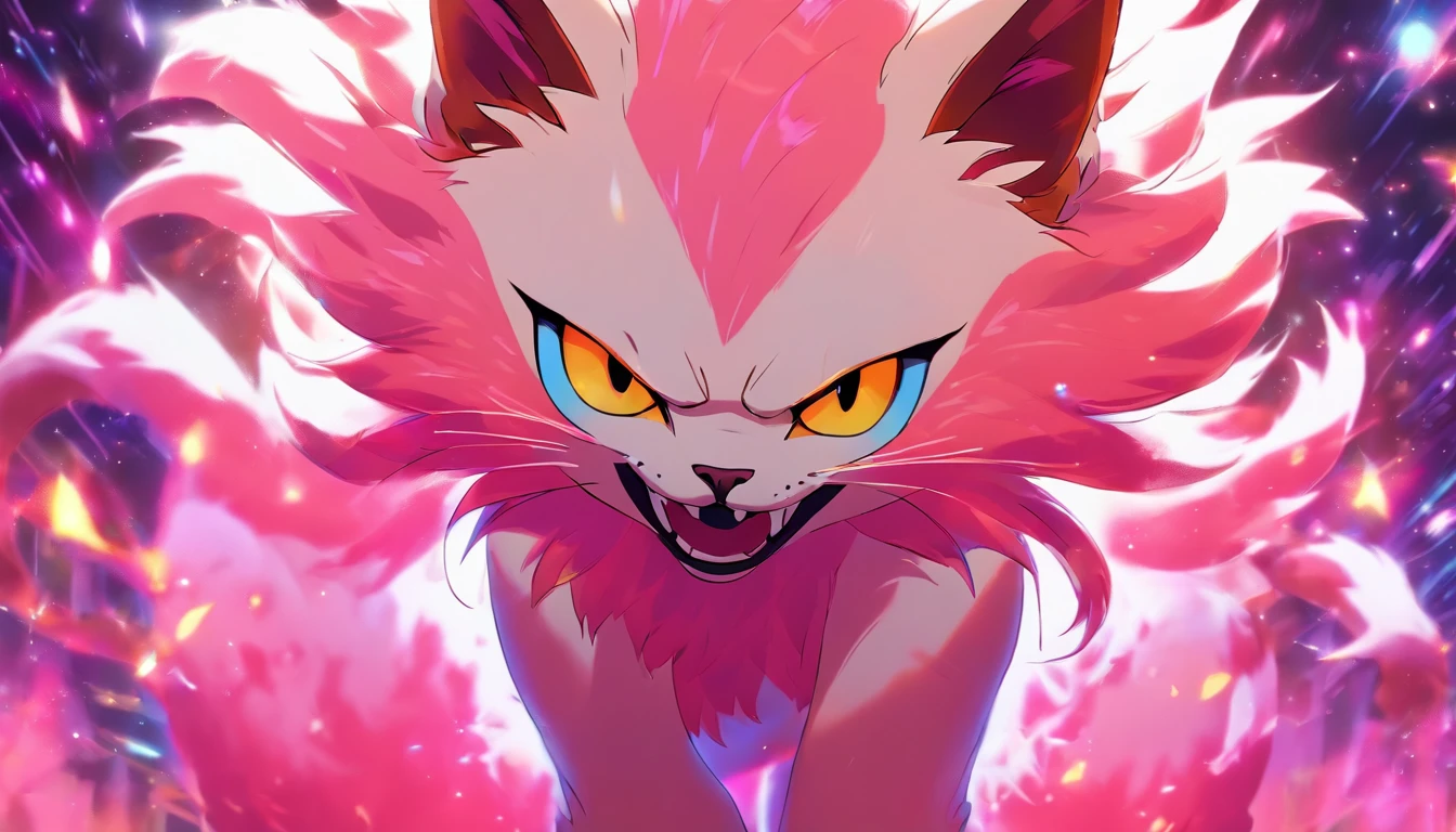 Body of the beast(anthro) Fluffy fur Feline Beastman Furry (Furry) (Cat) See cat coat [[[short-haired ]]]Chibi Pink Cat ((White dress)) Anime-style character sheet one person color々Pose white background https:// Image 10.CDN2.Sea Art.AI/2023-10-17/20130971766520837/d605a7db7a5f8c4a1ed6eebd4caad6c48ba3b2df.PNG seed 1837747565 --Niji5