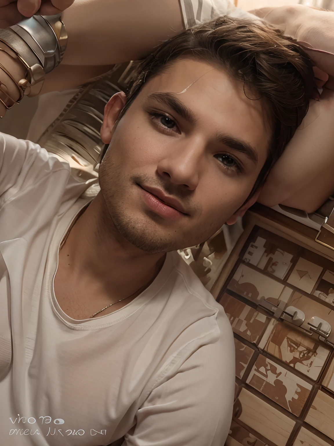 change background chberpunk handsome boy, realistic face, 8k resolution