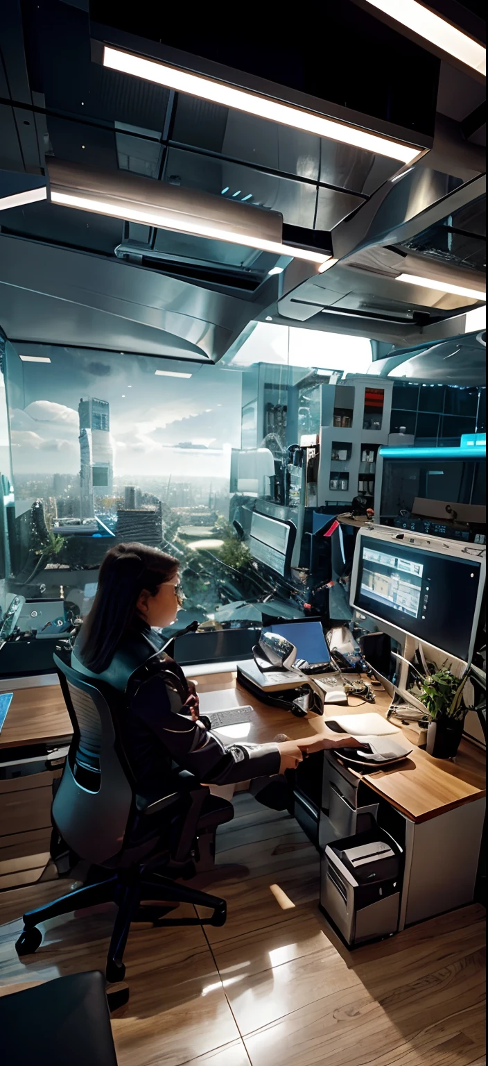 Futuristic office