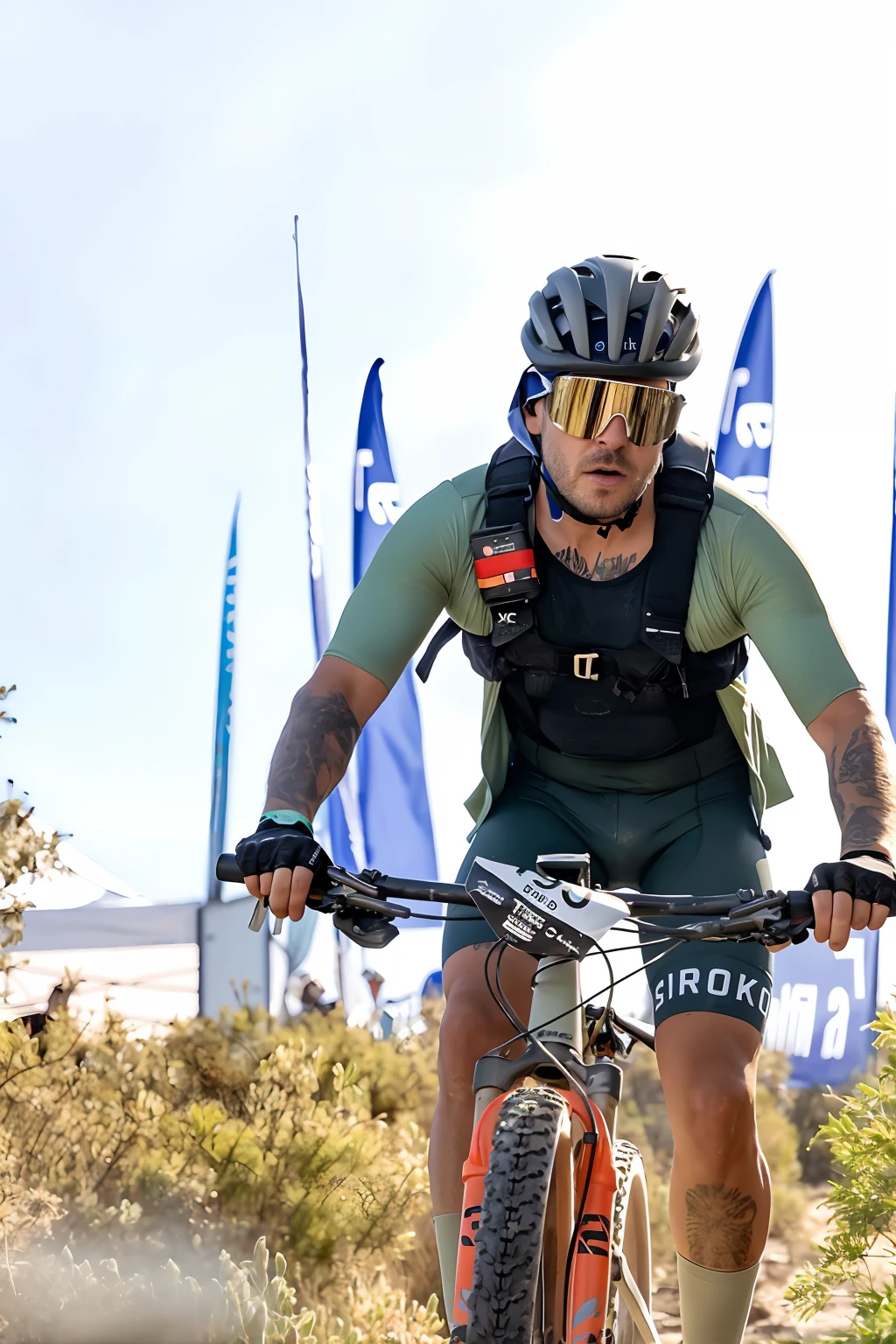 Hay un hombre montando en bicicleta por un sendero en el bosque, Bram Sels, 2 0 2 2 foto, 2021, 2 0 2 1, Ronda a punto de comenzar, Greg Rutwoski, Sascha Schneider, Detalles intensos, 2 0 2 2, 2022, Foto de portada, album photo, por Ejnar Nielsen, Jock