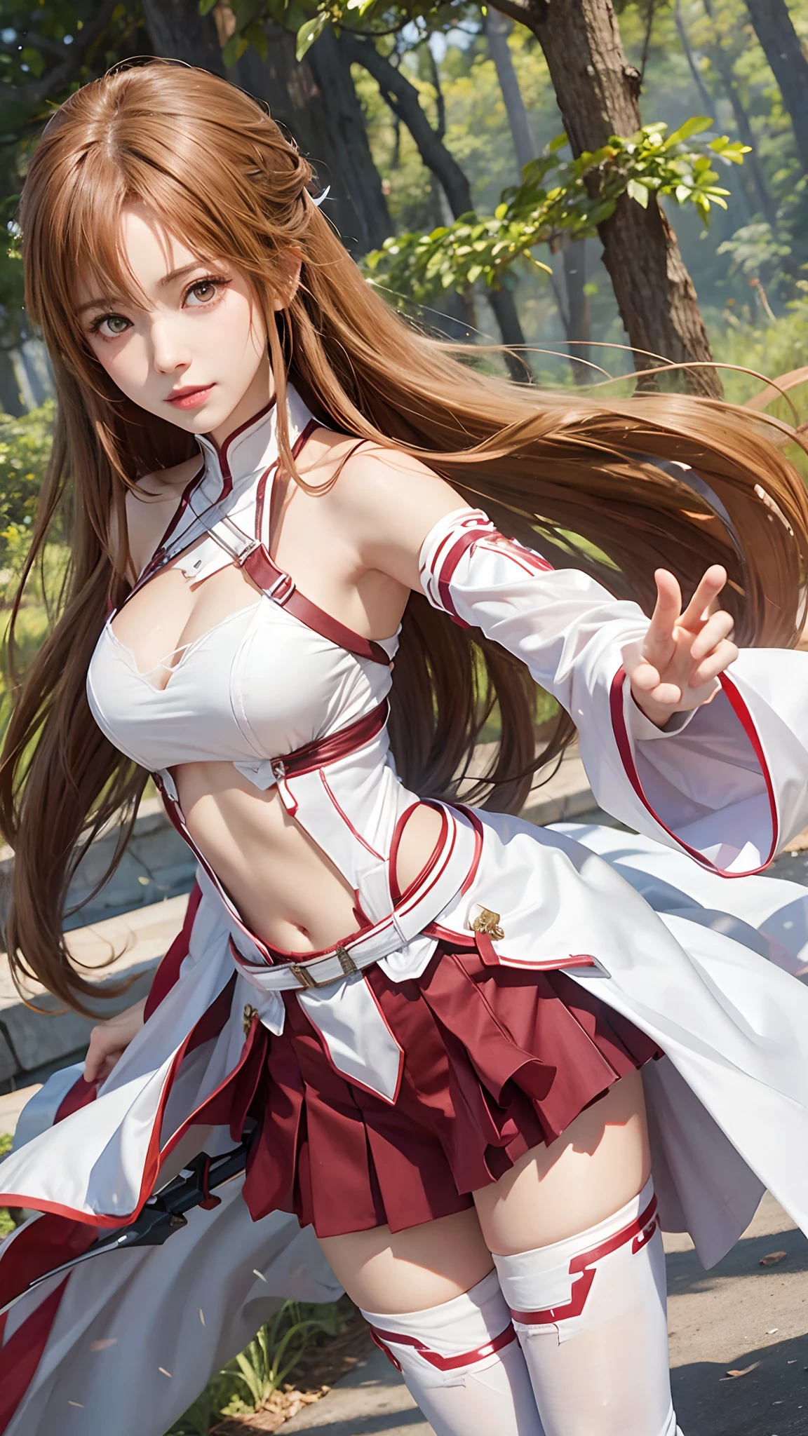 Realistic, asuna yuuki, ultra detail