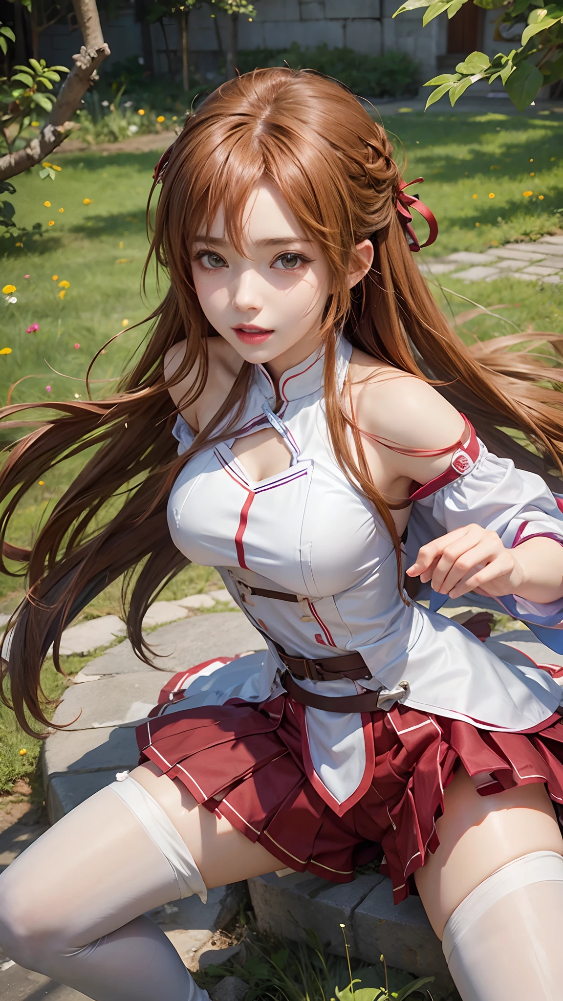 Realistic, asuna yuuki, ultra detail