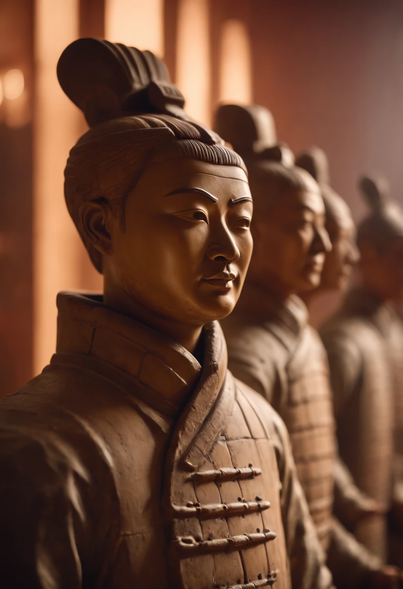 Terracotta Warriors in a nightclub