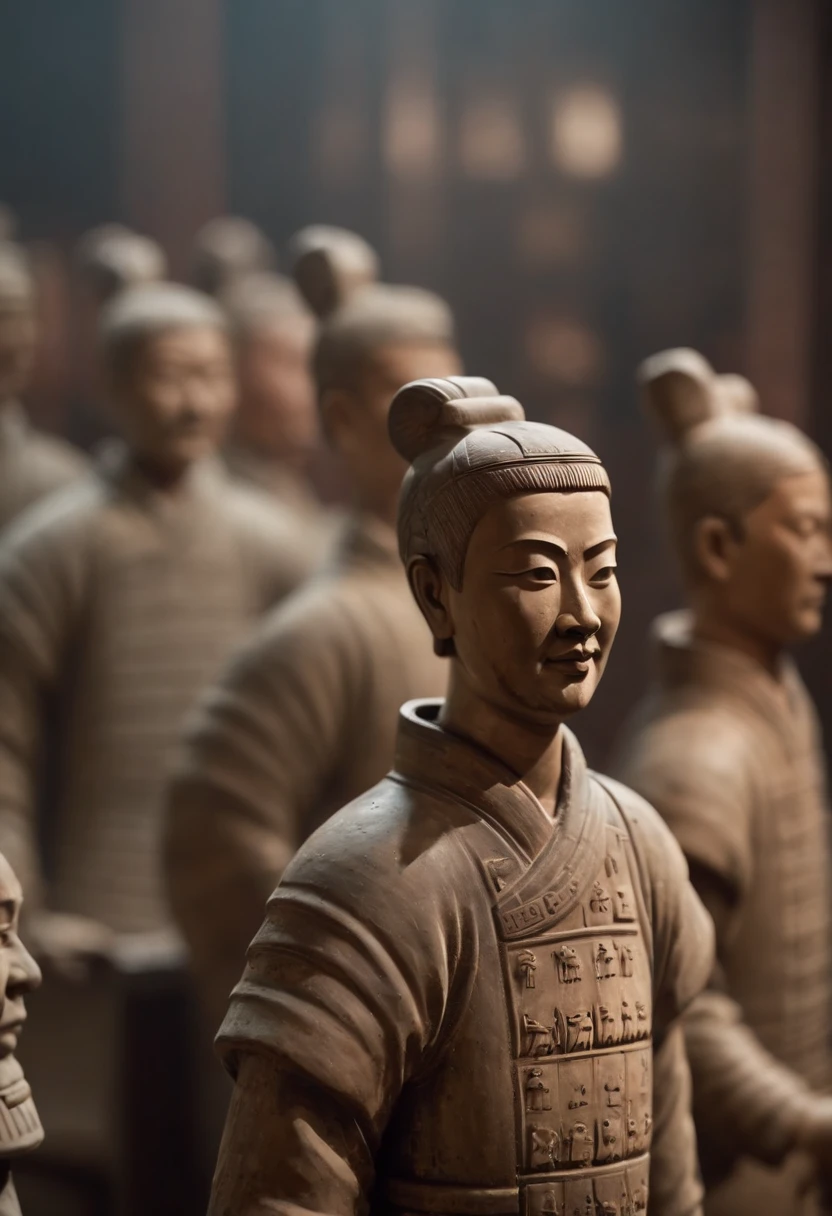 Terracotta Warriors in a nightclub