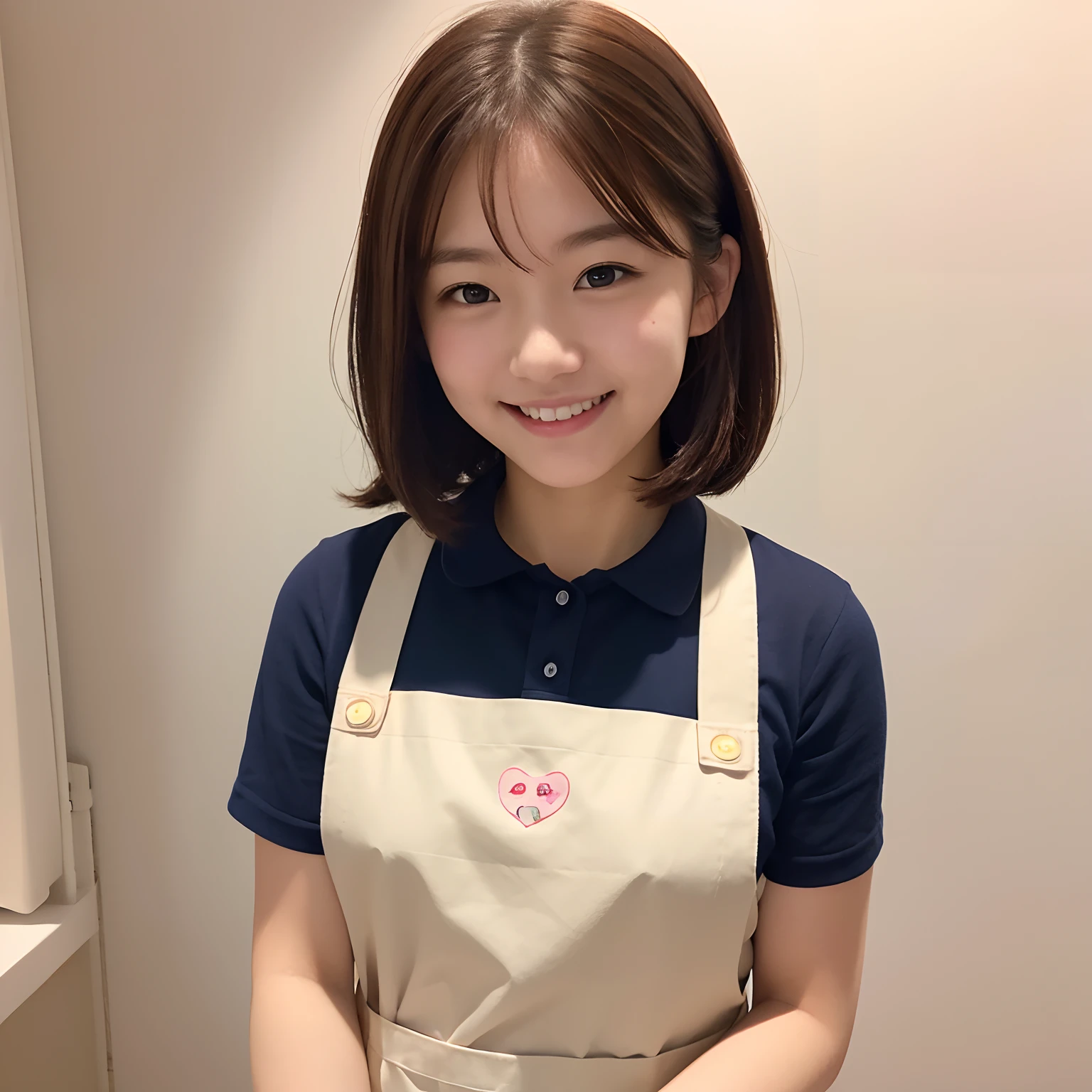 T-Shirts、smile、apron
