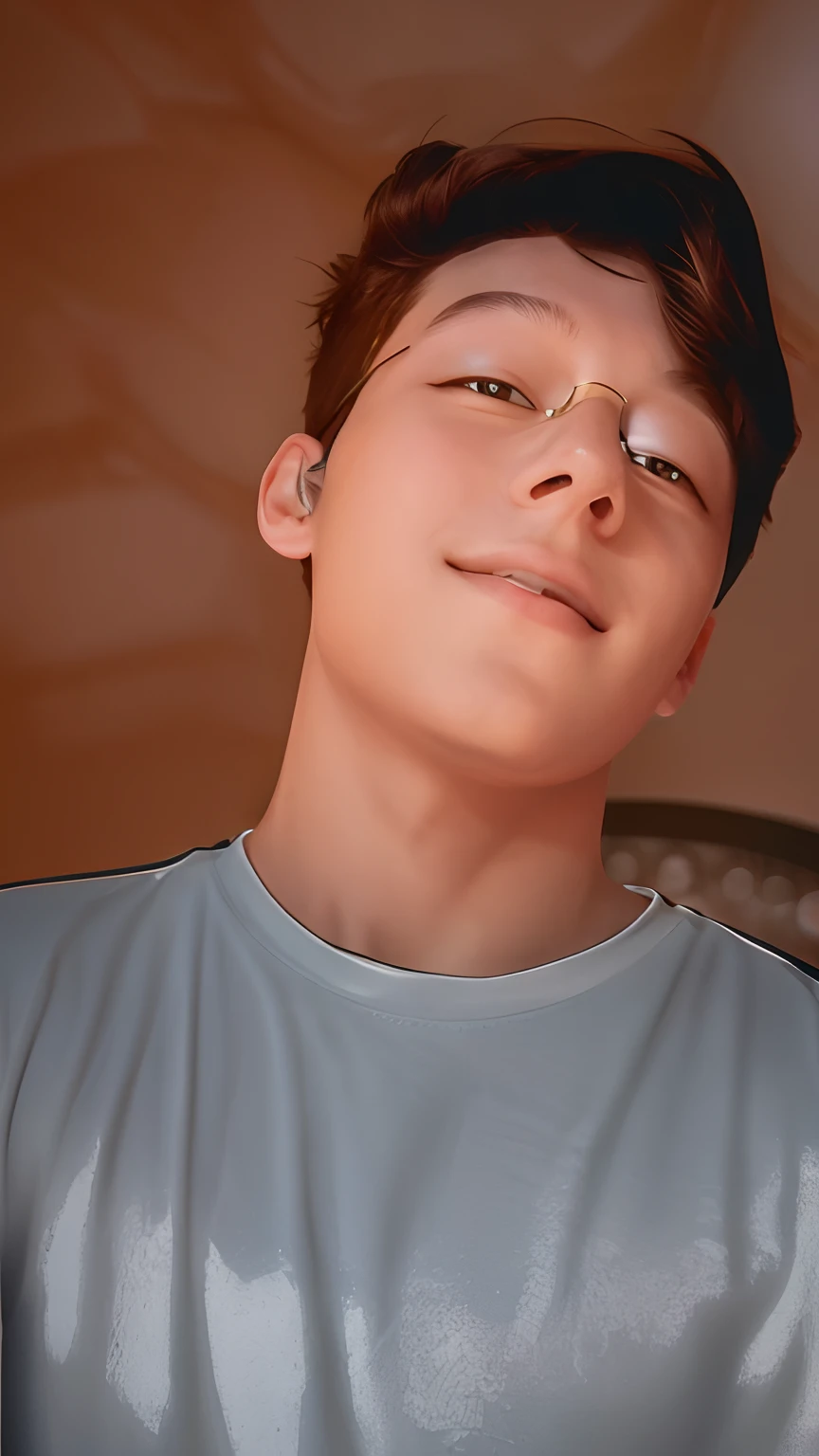 Boy with sunglasses futuristic background realistic face 8k ultra high quality hd