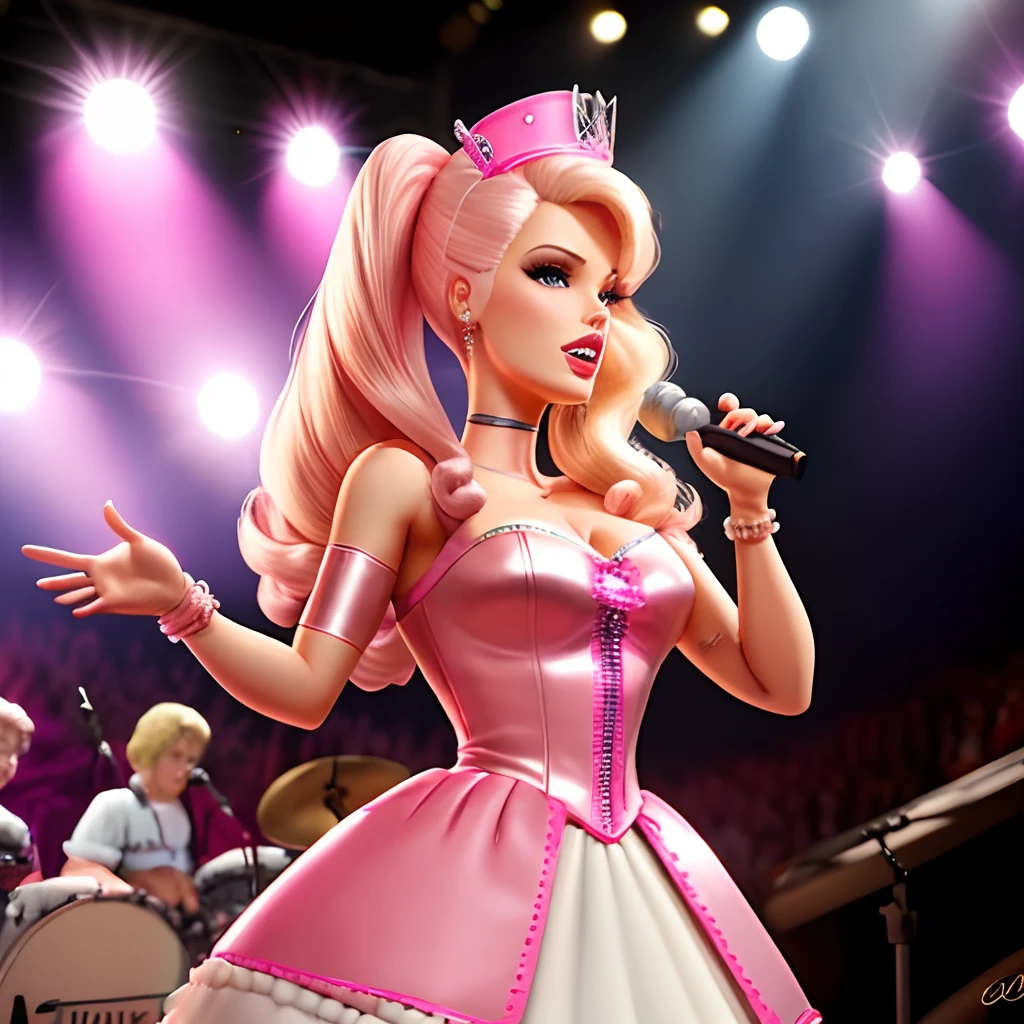 Barbie a l'effigie de la chanteuse Pink