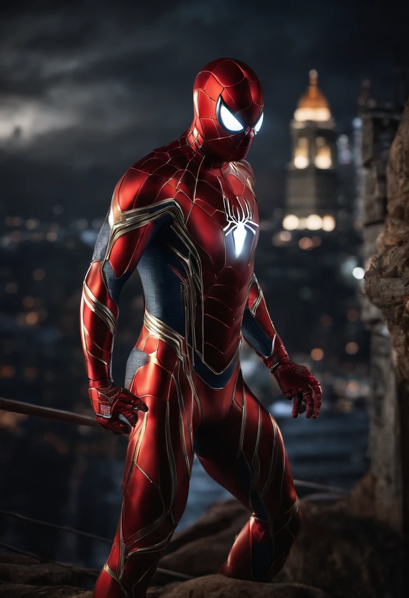 Iron men look like a spider man