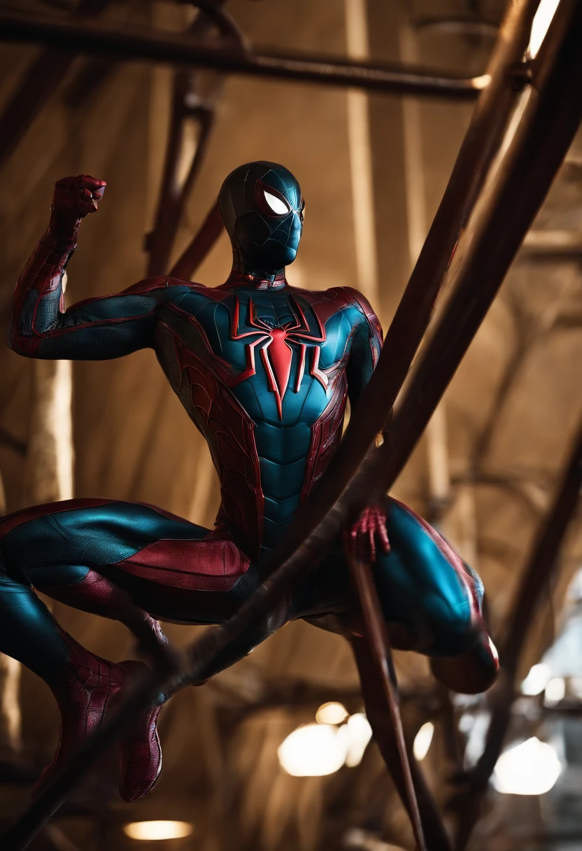 Iron men look like a spider man