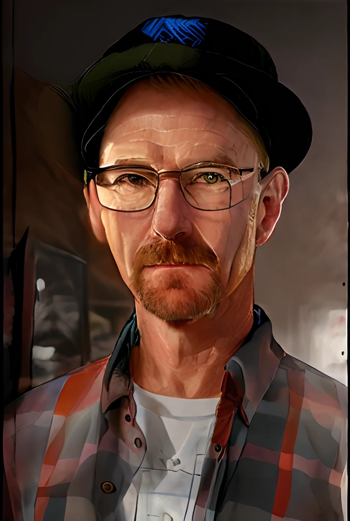 there is a man wearing a hat and glasses and a shirt, realistic portrait photo, high quality portrait, photorealistic portrait, photo realistic portrait, photo-realistic face, nerdy man character portrait, inspired by Dietmar Damerau, detailed portrait, photorealistic digital painting, man with glasses, hyperrealistic portrait, realistic portrait, portrait shot, closeup portrait shot, in the style of Peter Max