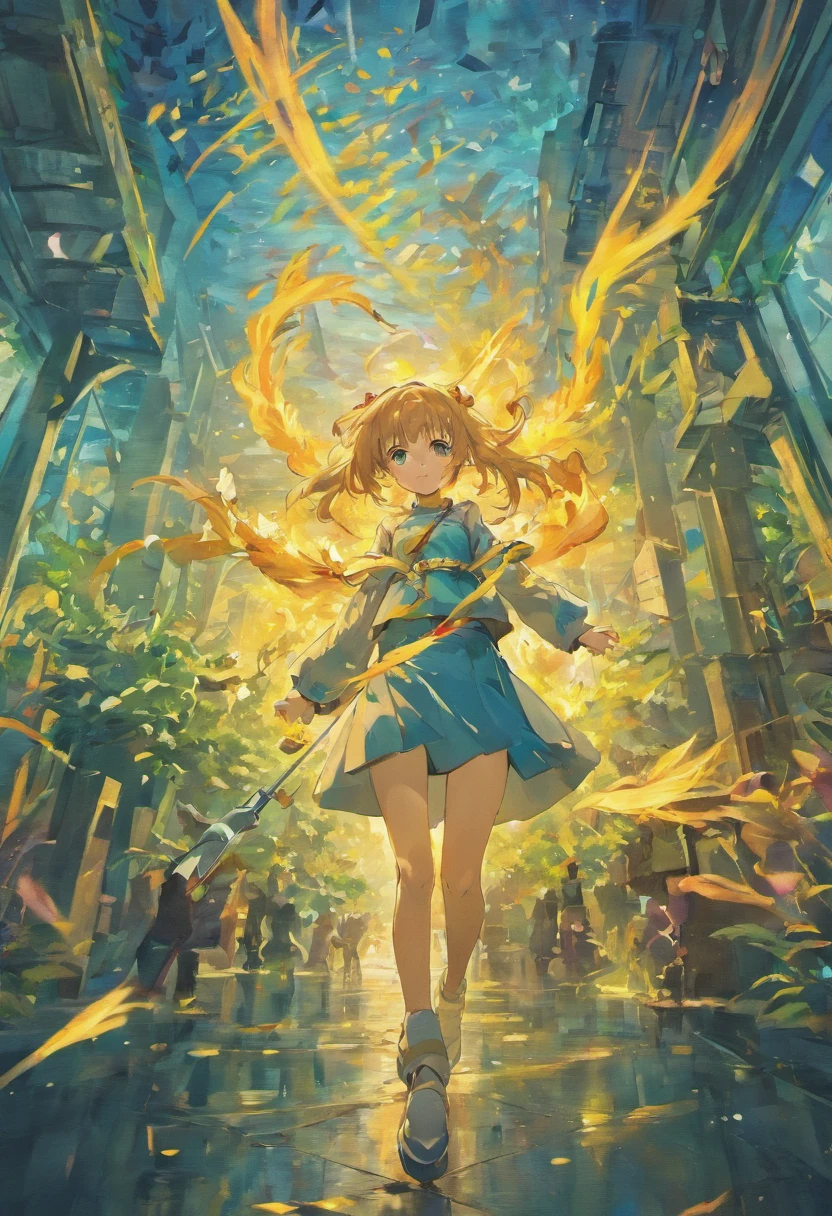 Girl watching TV、summer vacation、Dancing in the forest、Dancing in a swimsuit、
