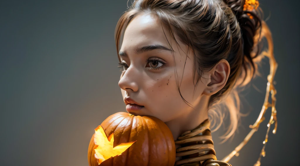 Skeleton sandalwood material（best qualtiy，8K pumpkin skeleton,Masterpiece）When the skeleton pumpkin appears，Only heard, unseen，The pumpkin skeleton explodes，That whistle echoed for a long time，It's like a prelude to impending death，The image of pumpkins and pumpkins is ingrained in the antecedent，Fruit body，Skeleton pumpkin crushed，Become everyone's nightmare pumpkin， Wait until the pumpkin appears，Wear pumpkin skull sandalwood bark，Add a pumpkin stick covered with a wire skeleton，Full of oppression，The pumpkin people also carefully disguise their kindness，Skeleton pumpkin people will be a weakness for survival because of their kindness，Hiding goodness is the way to survive in troubled times，Sandalwood pumpkin zombies are not scary，Human pumpkins are terrible，The pumpkin skeleton succeeded，Both are to protect the pumpkin itself，It is also to protect yerba mate pumpkin，Pumpkin good and pumpkin evil，Two sides of the seemingly opposite，But in Negan, There are two watermelons on the same body， Face the enemy，The pumpkin skeleton is cruel，Pumpkin people are not soft，Skeleton pumpkin faces someone who wants to protect，Southern skeleton melon is also gentle and loving。（Soldier pumpkin head）Tattooed with，Smoke billowed out，thin fog，Sandalwood skeleton pumpkin（Abstract pumpkin splash：1.2）， Lightning background，Sandalwood ruins（realisticlying：1.4），Black color hair，Flour fluttering，Telephoto lens high， A high resolution， the detail， RAW photogr， Sharp Re， Nikon D850 Film Stock Photo by Jefferies Lee 4 Kodak Portra 400 Camera F1.6 shots, Rich colors, ultra-realistic vivid textures, Dramatic lighting，8K quality,，Backstreets， Dark clouds lightning background（realisticlying：1.4）