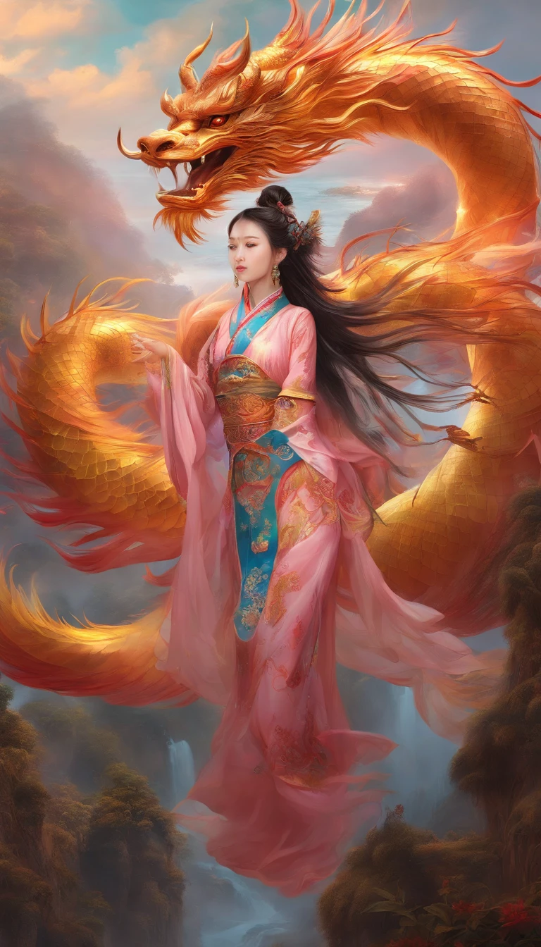 Chinese mythology,flawle,the detail,super-fine,Ultra photo realsisim,Hyper-realistic,Works of masters,8K wind resolution,OC renderer,