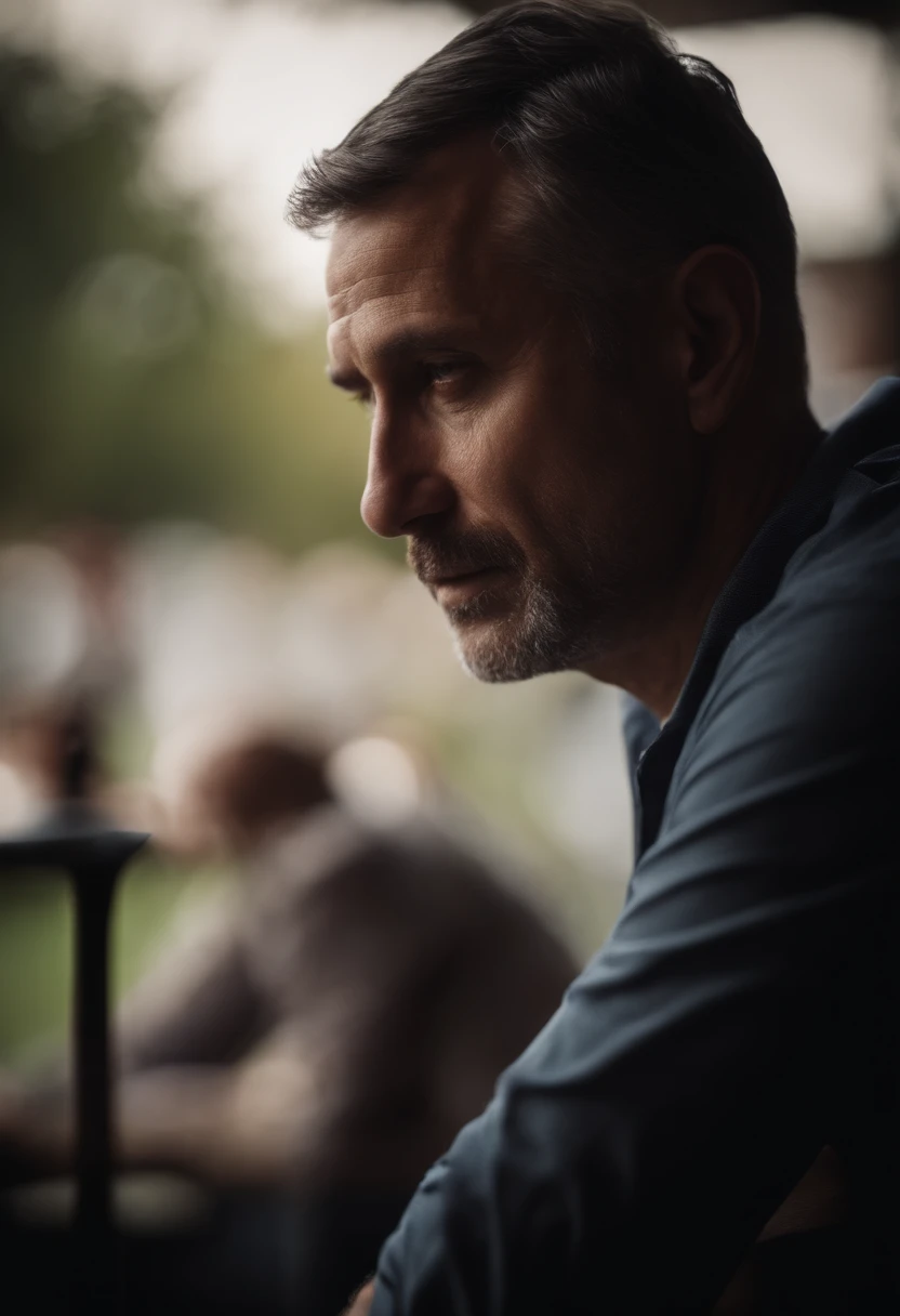 Portrait of a father