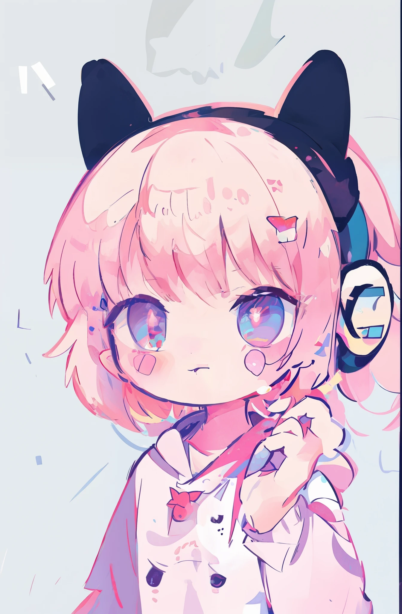 (1girl in、Best Quality、8K)cute little、colourfull、