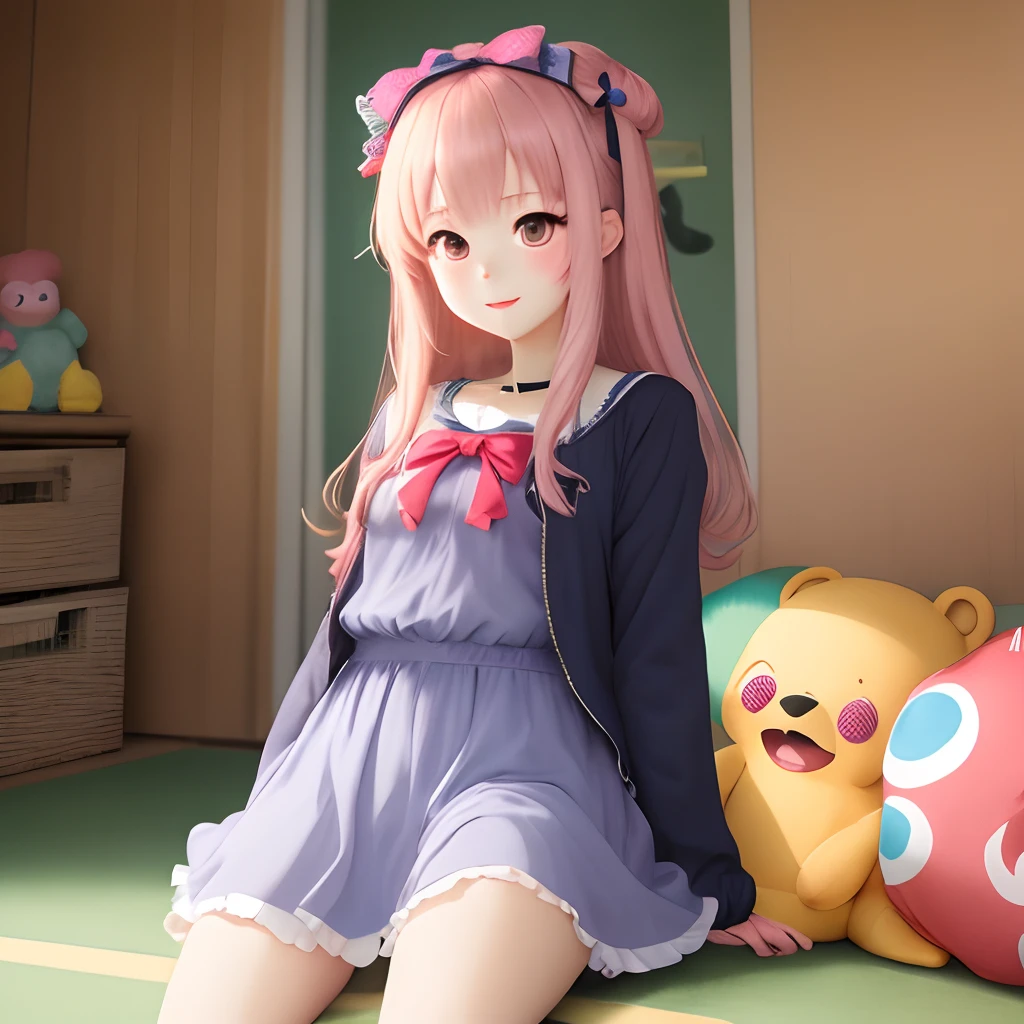 Anime Girl Barney Girl