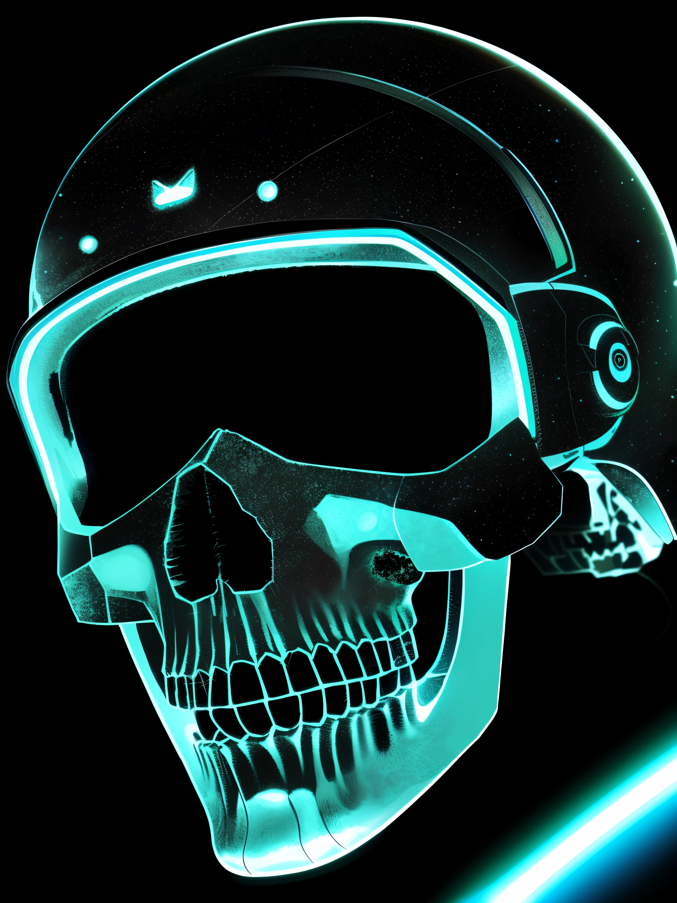skull. glasstech, scifi, transparent. emerald gradient. ultra details. octane render. ray tracing. hyper realistic.
<lora:GlassTech:0.7>