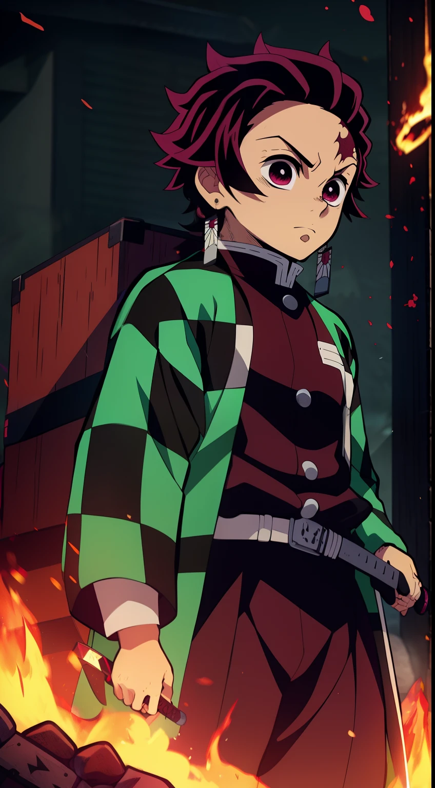 Anime character with a sword on the background of fire and water, mist, Paper Earrings, Cute guy in Demon Slayer art, Demon Slayer Art Style, demon slayer rui fanart, badass anime 8 k, Demon Slayer, Anime Key Art, 4 k manga wallpapers, kimetsu no yaiba, anime wallaper, Ultra Transparent, Ultra Detailed, very extremely beautiful, anime epic artwork, Anime Art Wallpapers 8K, Local Art