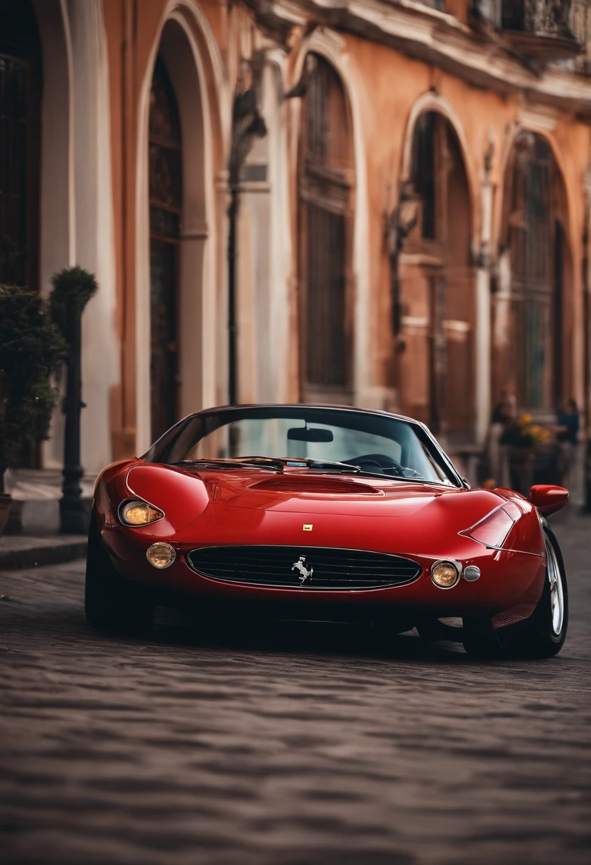 Queria uma loira assentada num Ferrari a sorrir