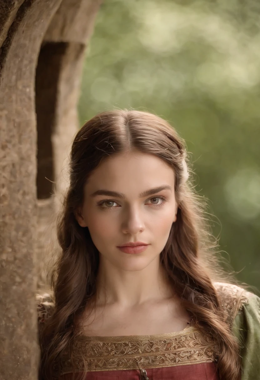 (((uma ferida avermelhada profunda atravessa sua bochecha esquerda))) tez justa, homem em torno de 19 anos, cabelos brancos naturais, olhos verdes distintos, vestindo kohl, slender and graceful, Beautiful, luz de velas em um ambiente medieval, Ultra sharp focus, tiro realista, roupas femininas medievais, cores tetradicas (cicatriz:1.4)