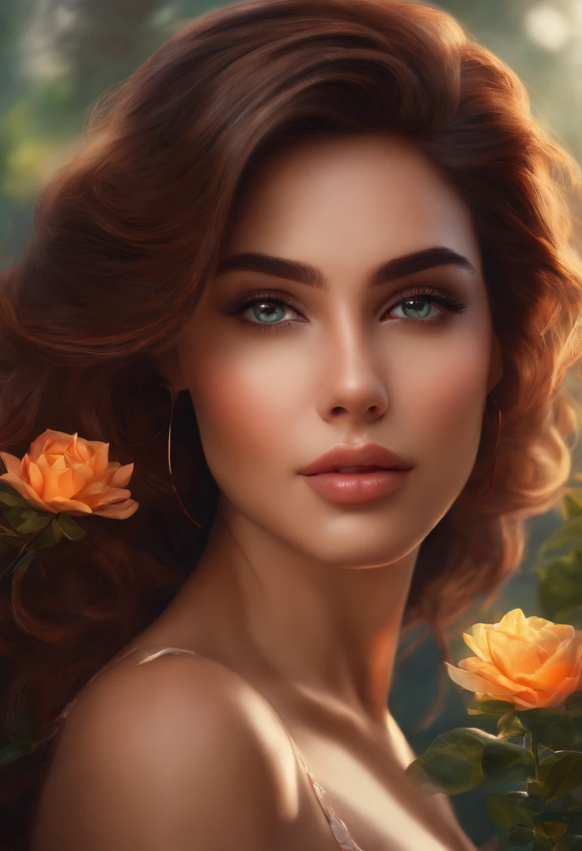 masterpiece, best quality, 1girl, gradient hair,
