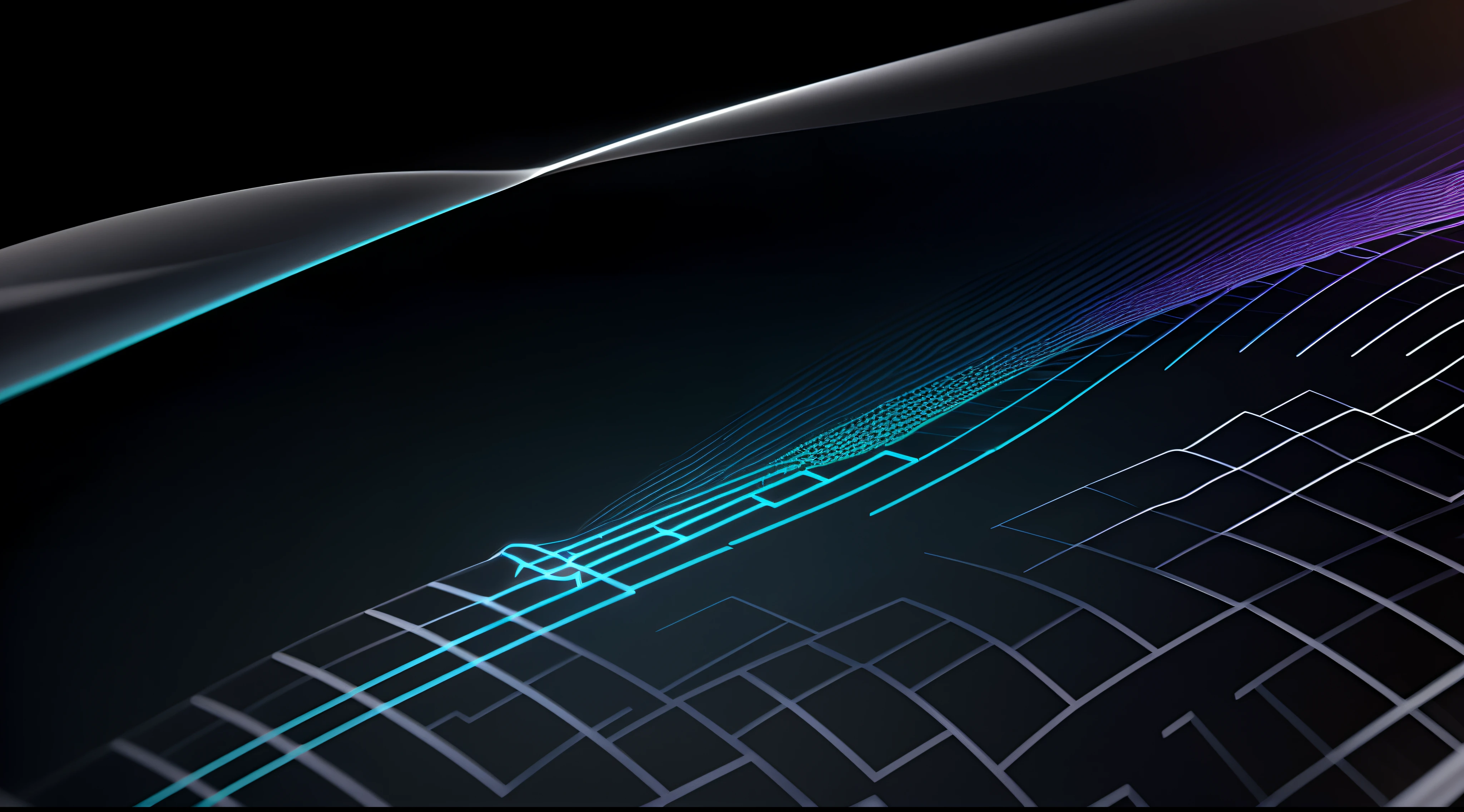 Engaging 3D visualization featuring stunning graphs、glinting