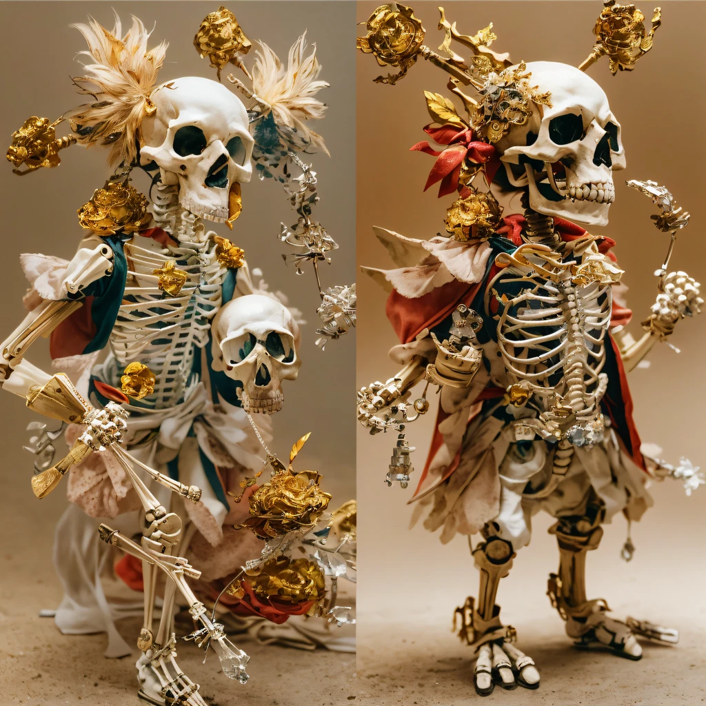 Skull 32K,Phoenix Immortal Demon Skeleton Realm, Chance encounter with Liu Hanshu,tmasterpiece, Better quality, Still photography,Muppet skeletons,There are terriers,Linen coarse cloth skeleton holding a puppet triceratops skeleton,The animal images are super vivid and cute,sprout,intelligent,Crayon texture light skeleton,200 Creativity,depth of fields,Puppet skeletons with orange-red furry,National style crystal skeleton circle,Flying nine-tailed fat skull flame ethereal toad star,Golden-black damask white rabbit fur bra,Fuchsia pink diamonds, Tulle burgundy diamond shin guard,Red Crystal Skull Explosion 1:900 miniatures,Front view,Pure transparency,Wear boxing gloves,Ice is permeable to gas,Film light and shadow,Panorama ultra-wide angle,extremely happy,The texture of the real person is delicate,Strong visual impact,Hyper-detailing,Dream crystal skeleton,Refined face,prettyeyes,high saturated,Wear reflective sunglasses with a thick gold thread,crystal-clear,Good sense of perspective,Light and shadow effects,16K smooth,The surface is not well lit,Fluttering black hair crystal skeleton,((Crystal skeleton))