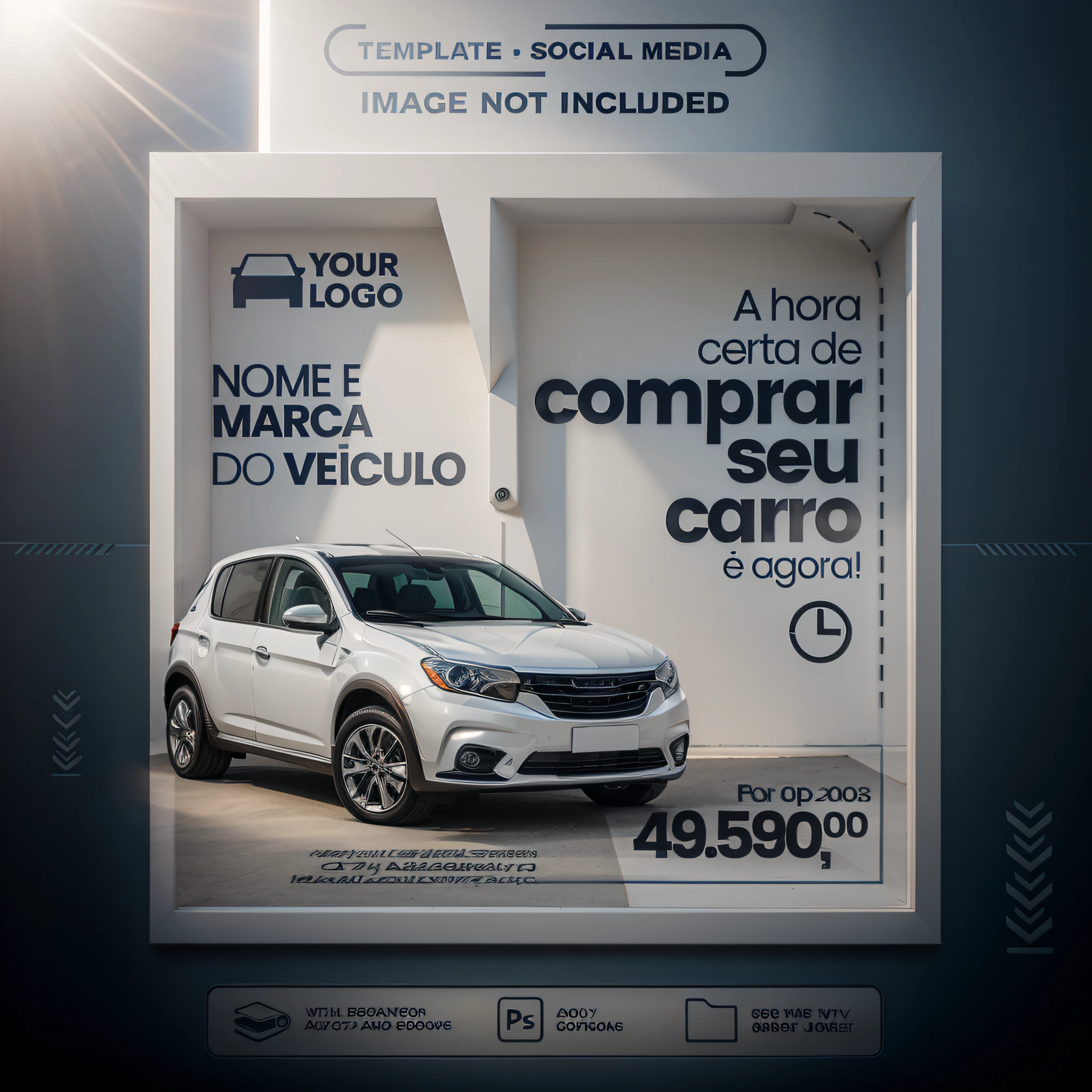 white vehicle