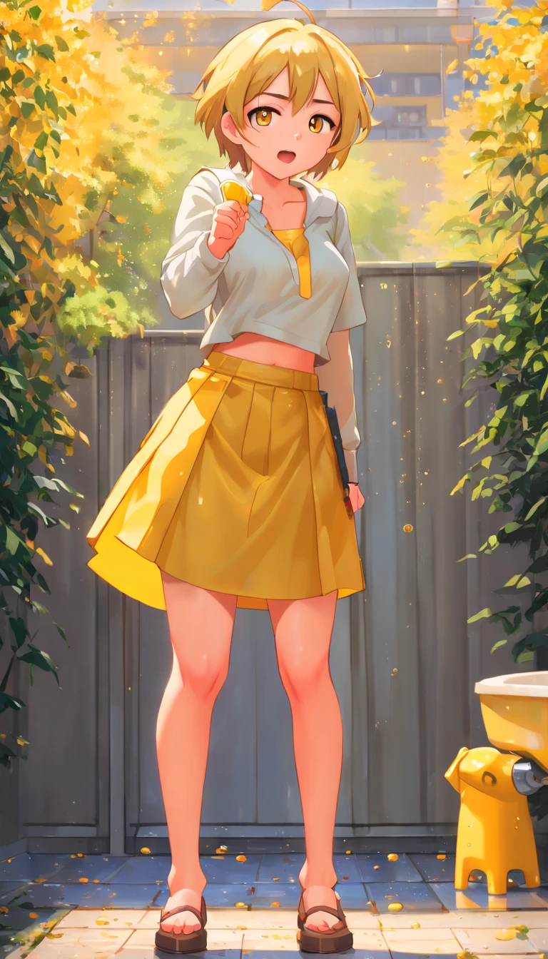 (masterpiece, 16k,8k,4k ,ultra detailed:1.1),(beautiful face:1.1),(1girl:1.1),super model,(lift skirt:1.3),(urination:1.4),(embarrassed:1.2),(exposed :1.9),(Peeing herself:1.9),(Adult:1.8),(20 yo:1.7),(Outside:1.9),(Yellow pee:1.6),(Lifting skirt:1.6)