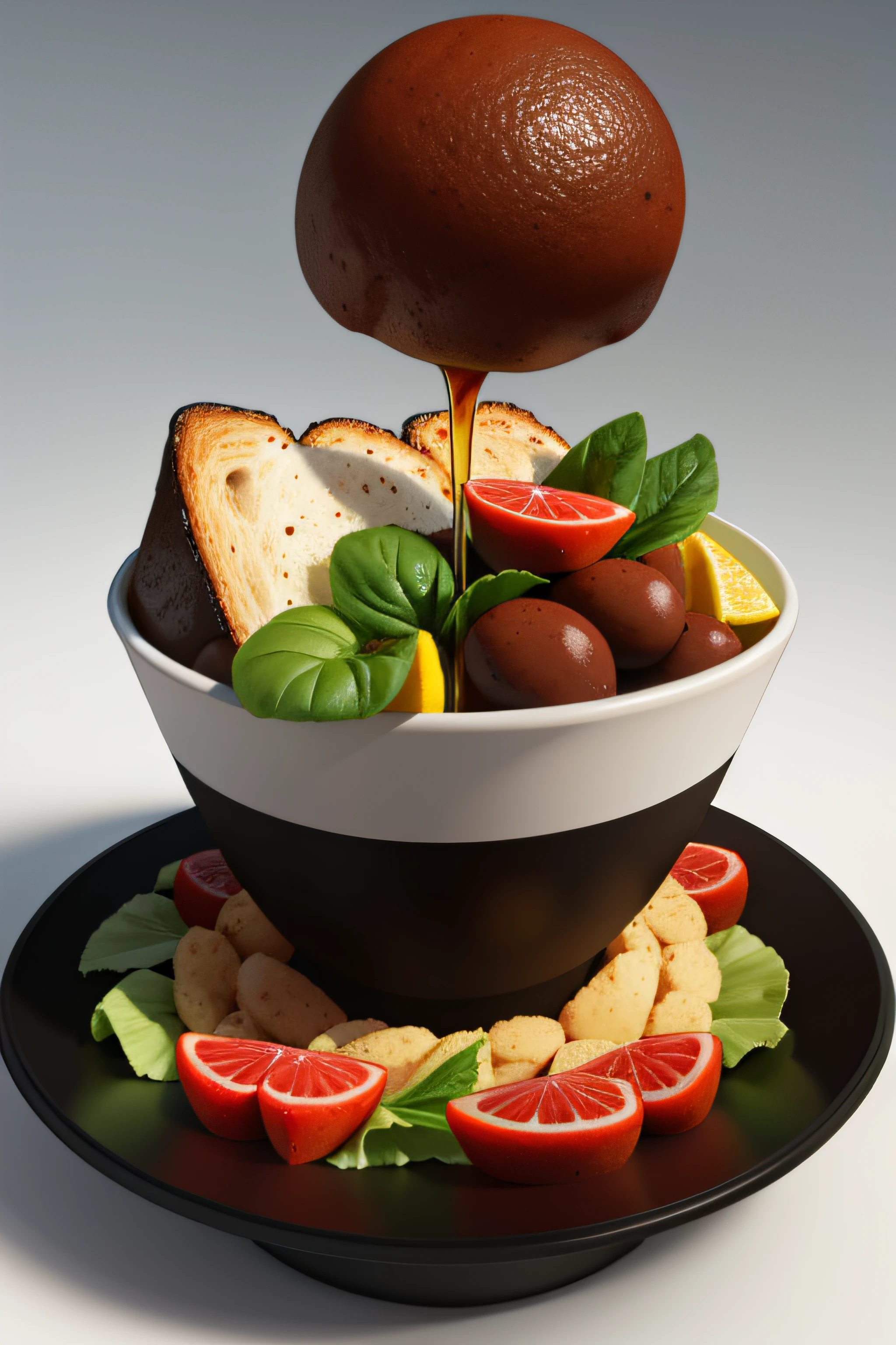 Professional in Nutrition, dieta, 3D, 4K.