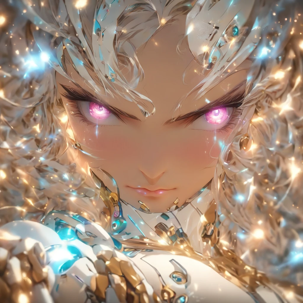 (Disparo de vaquero:1.2),(Disparo gran angular), (Poco probable:1.3), (Detalles intrincados:1.4), (Obra maestra) , ((Anime Robot, Hermoso Golem, ((piel blanca)), angel, 1girl, magica)), (Perfect aesthetic eyes:1.3) , (ojos detallados) , (halo:1.2) , (Anillo Elden:1.3), (mechanicalwings), (alas:1.3), resplandeciente, Pelo twintails, cabello multicolor, (Manos perfectas:1.1), (anatomically correct body:1.4), (Cara perfecta), Majestic Guardian Knight | Ultra-detailed robotic armor | cinematic lighting | Yontricated filigree metal design | 16k | Motor Unreal 5 | Renderizado de octanaje | ..3D, (Anatomically correct :1.4), (en el Holographics Hyperspace Metaverse 50mm, Ultra detallado, fantasy background, sonrojarse, solamente), (Postura de lucha:1.3), (Magical Circle:1.3), Effect Lightning, (Trazado de rayos), muestra tu habilidad A.Yo., (ojos brillantes) , (glowing particles) , Fondo de pantalla de 16k, Robot hembra,