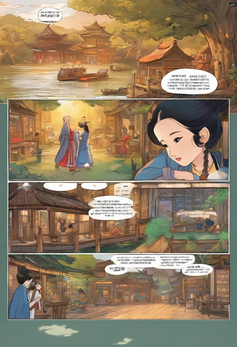 Once upon a time,There is a daughter of a large family in Suzhou,Li Wan'er,Smart since childhood,Since childhood, he has been studying with several brothers,Competitive,Grades are often above them。