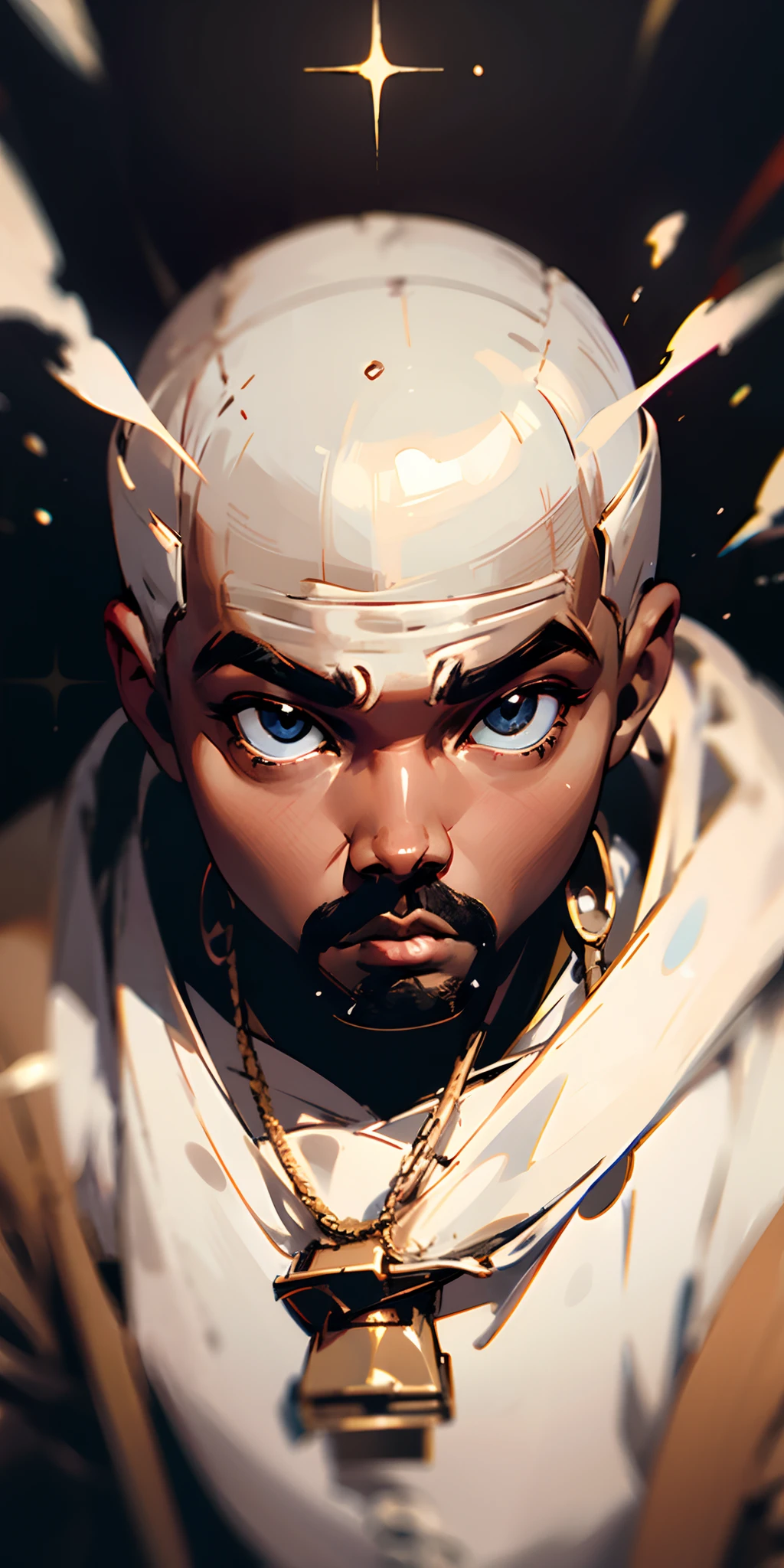 Kanye West staring into your soul
