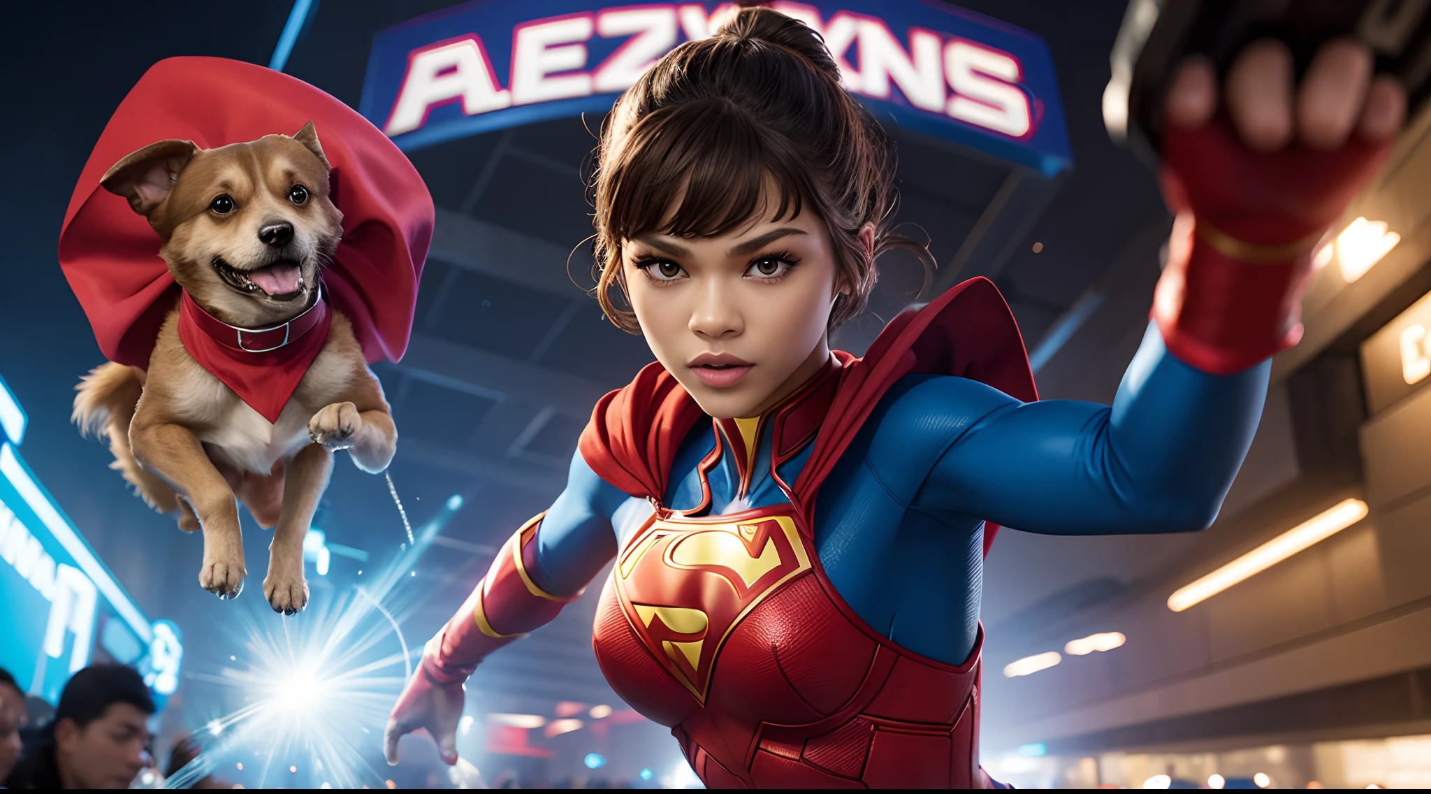 zendaya, Weird Dog, Superheroes